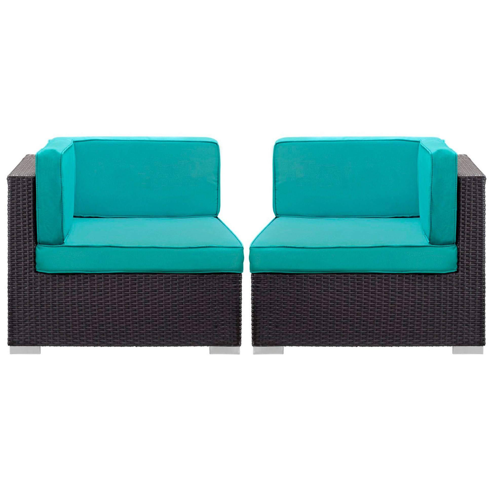 Gather Outdoor Patio Corner Sectional Set of 2
