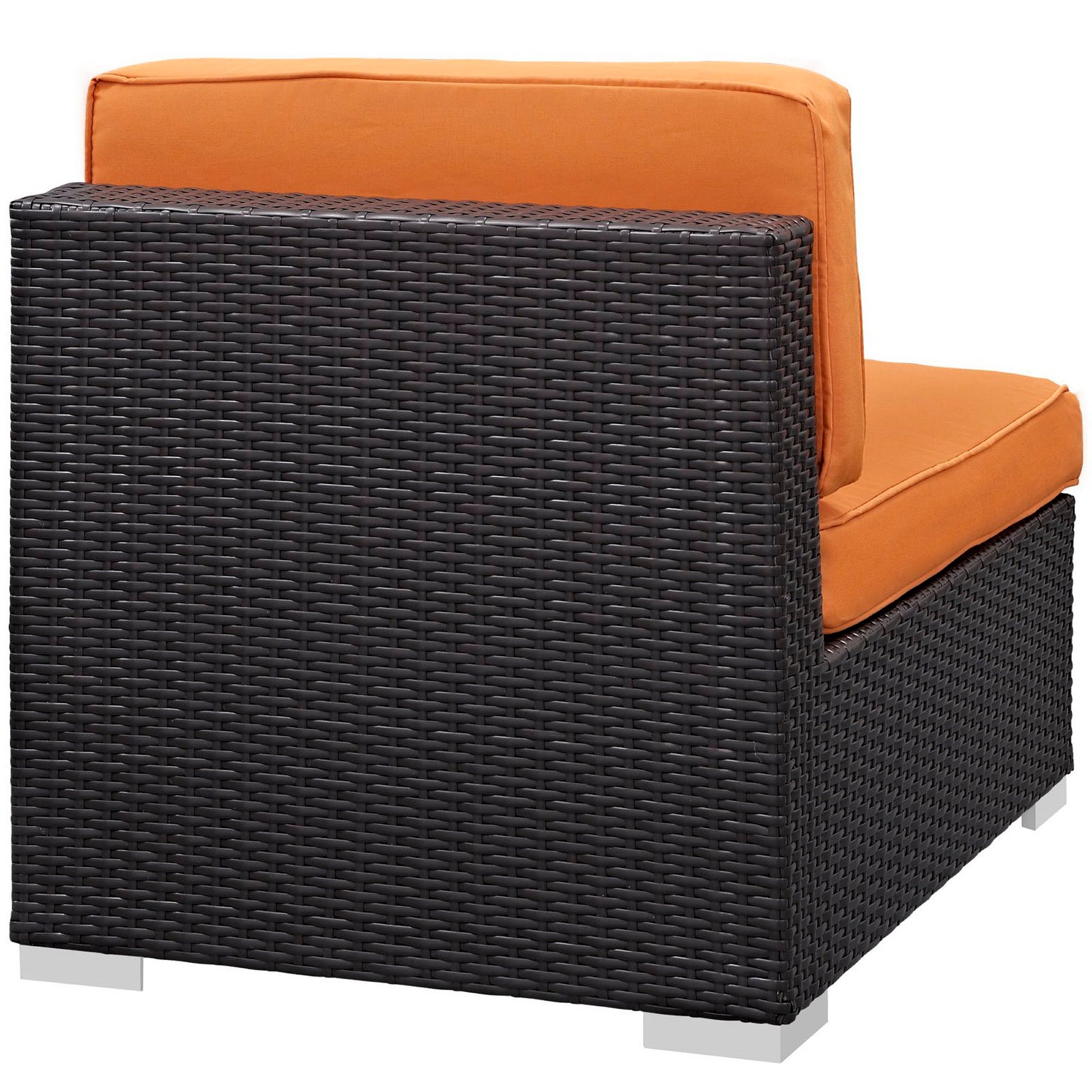 Gather Outdoor Patio Armless Chair Set of 2