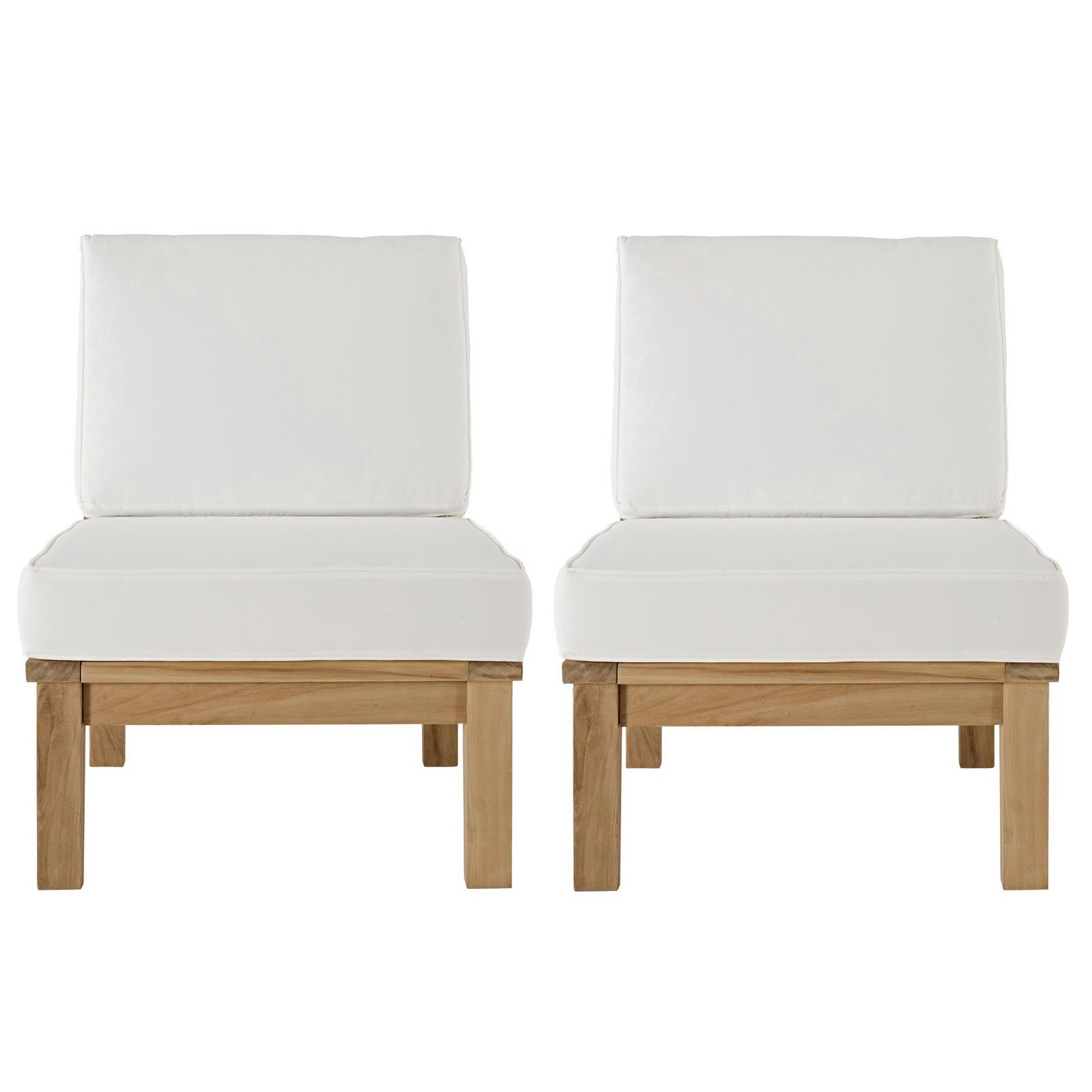 Marina 2 Piece Outdoor Patio Teak Set