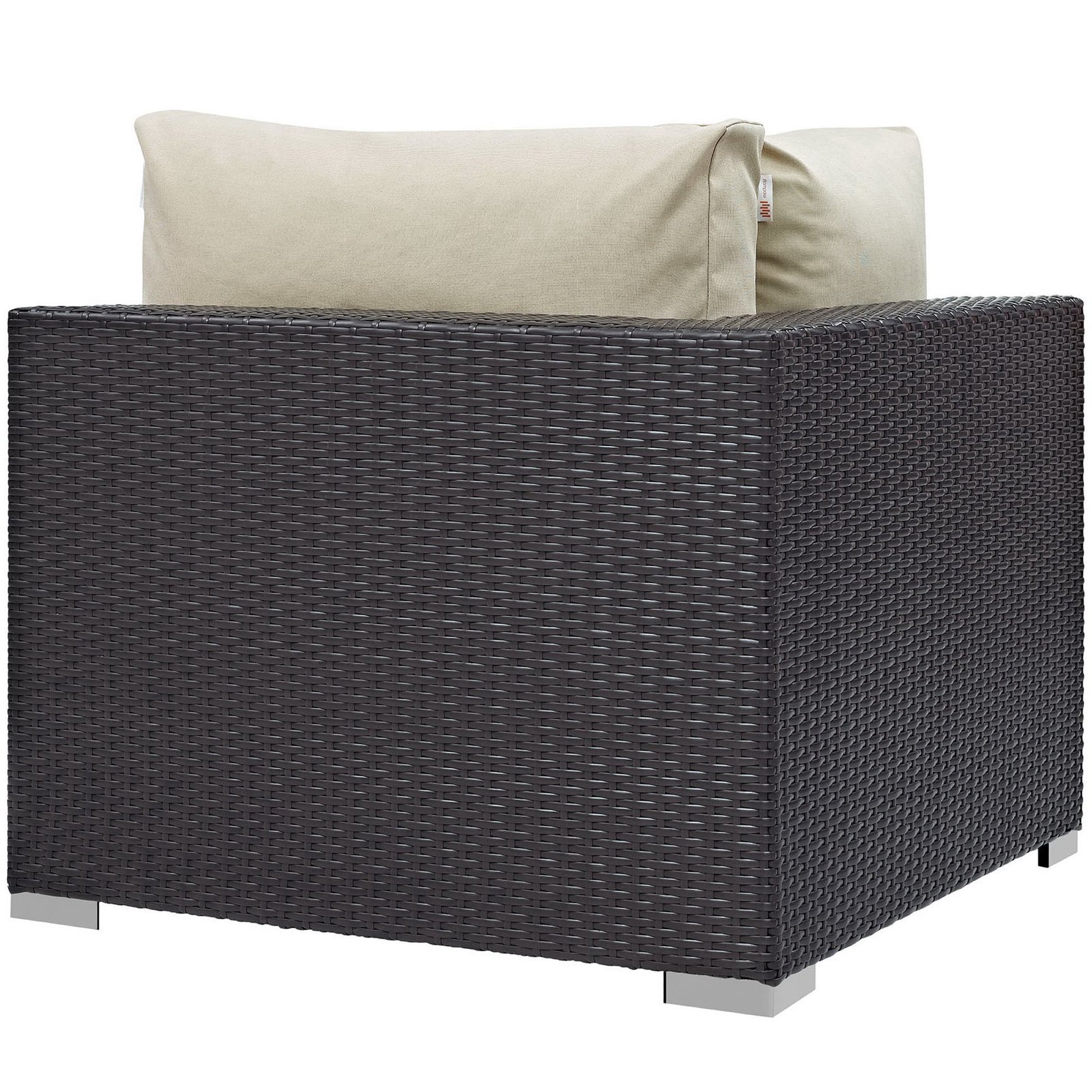 Convene 5 Piece Outdoor Patio Sectional Set