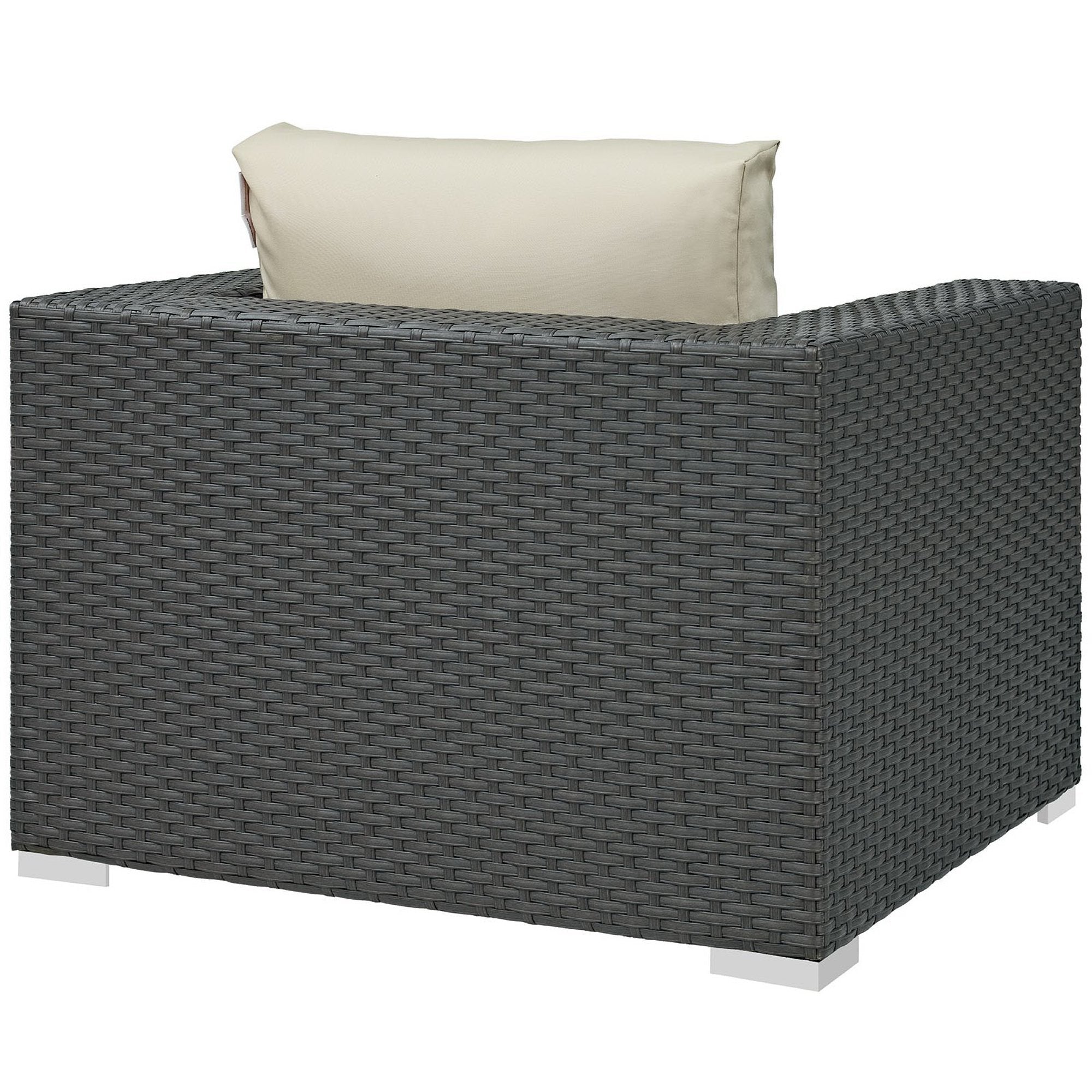 Sojourn Outdoor Patio Sunbrella® Armchair - Canvas Red