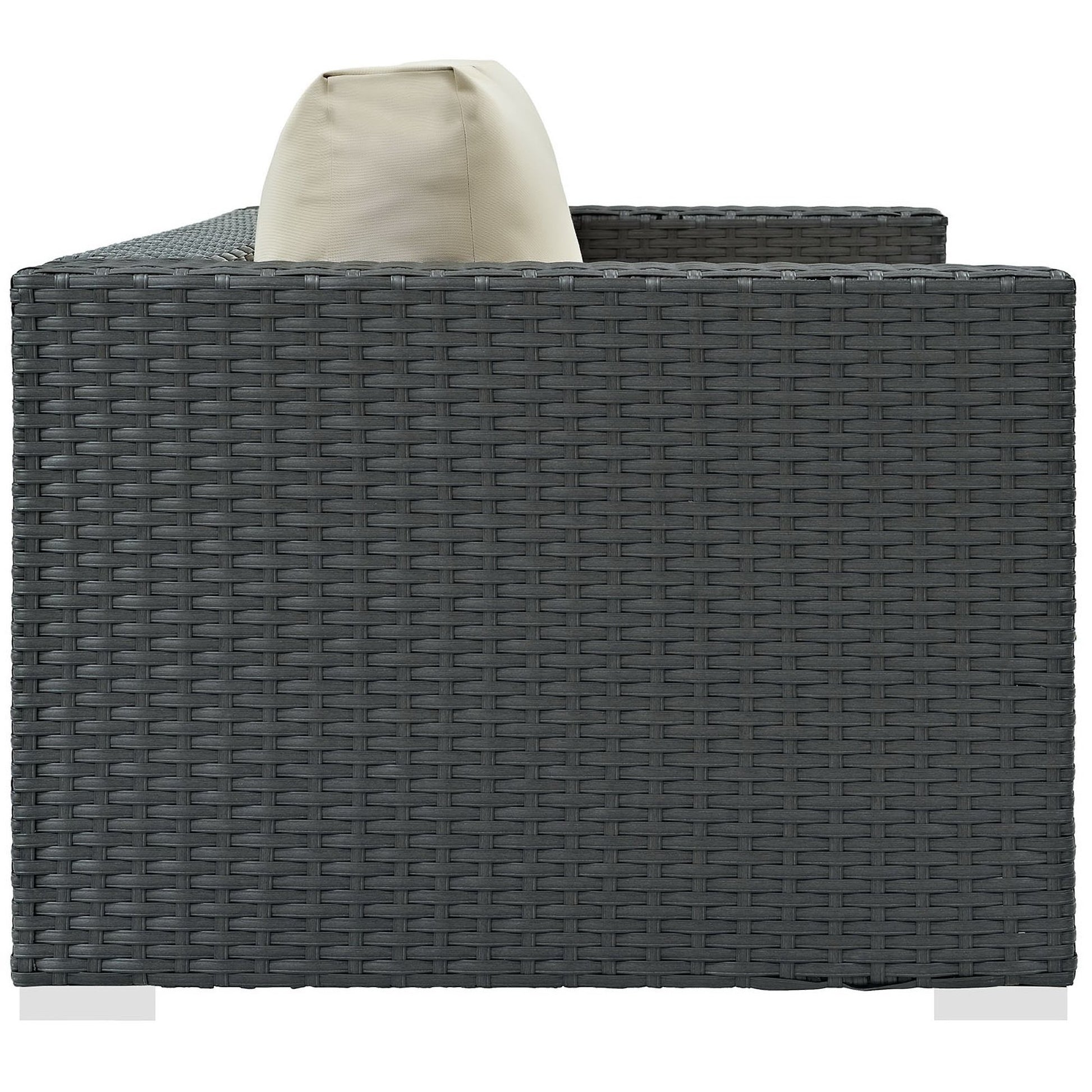 Sojourn Outdoor Patio Sunbrella® Loveseat - Canvas Tuscan
