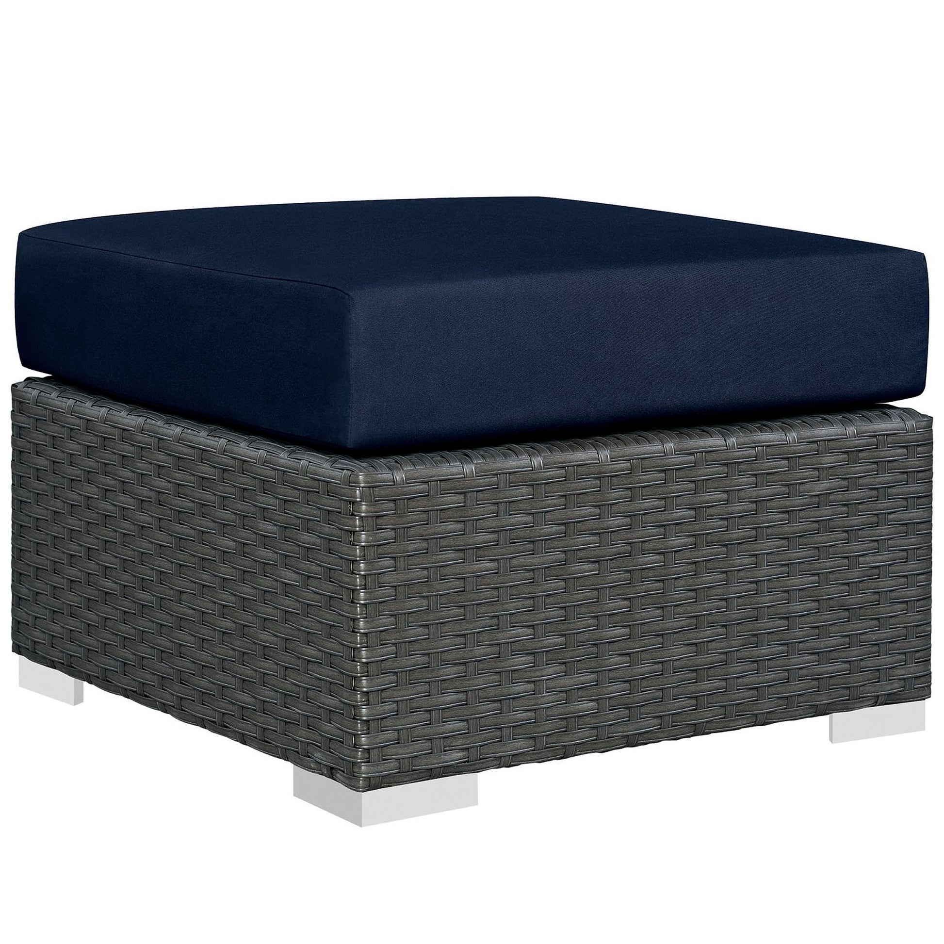 Sojourn Outdoor Patio Sunbrella® Ottoman