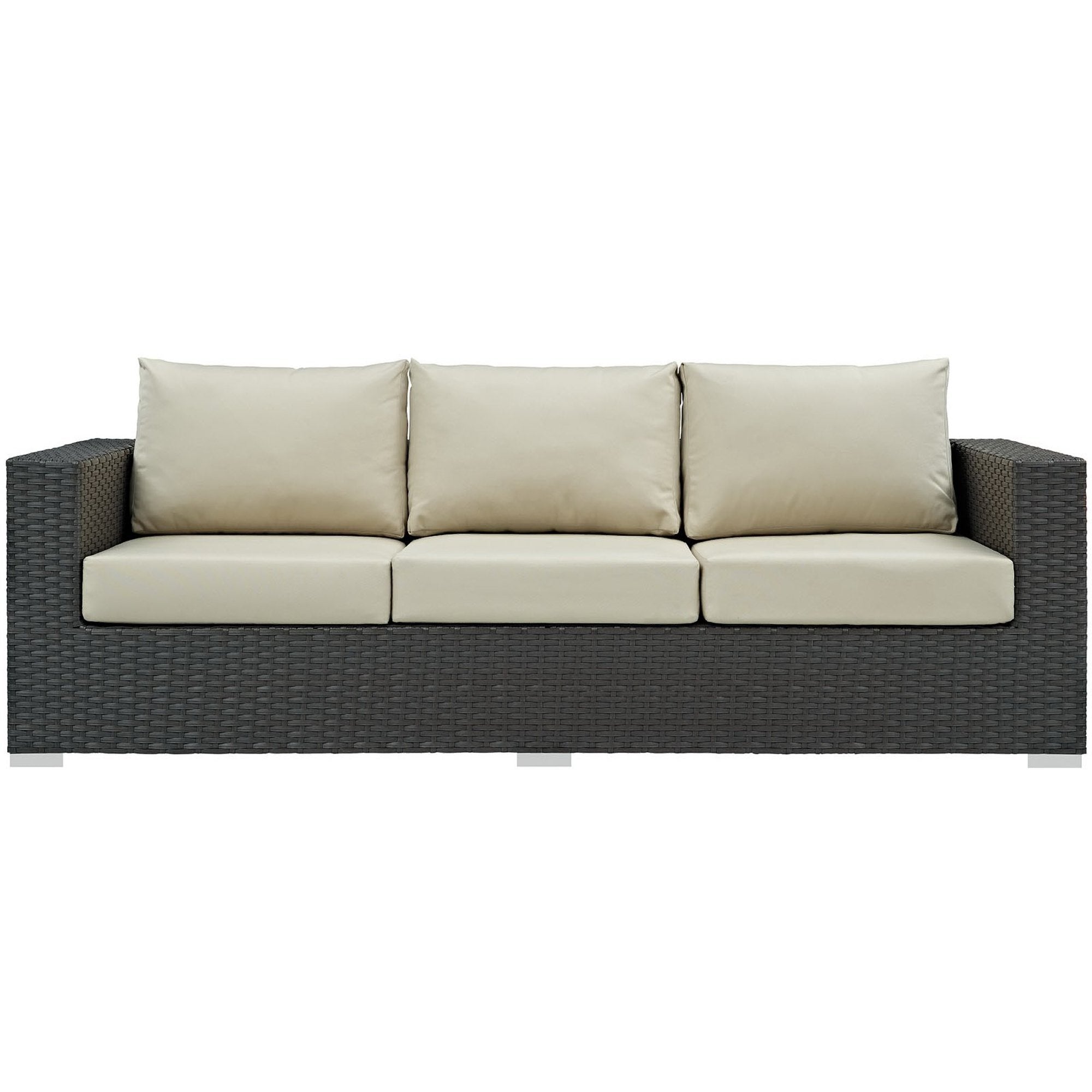 Sojourn Outdoor Patio Sunbrella® Sofa - Canvas Red