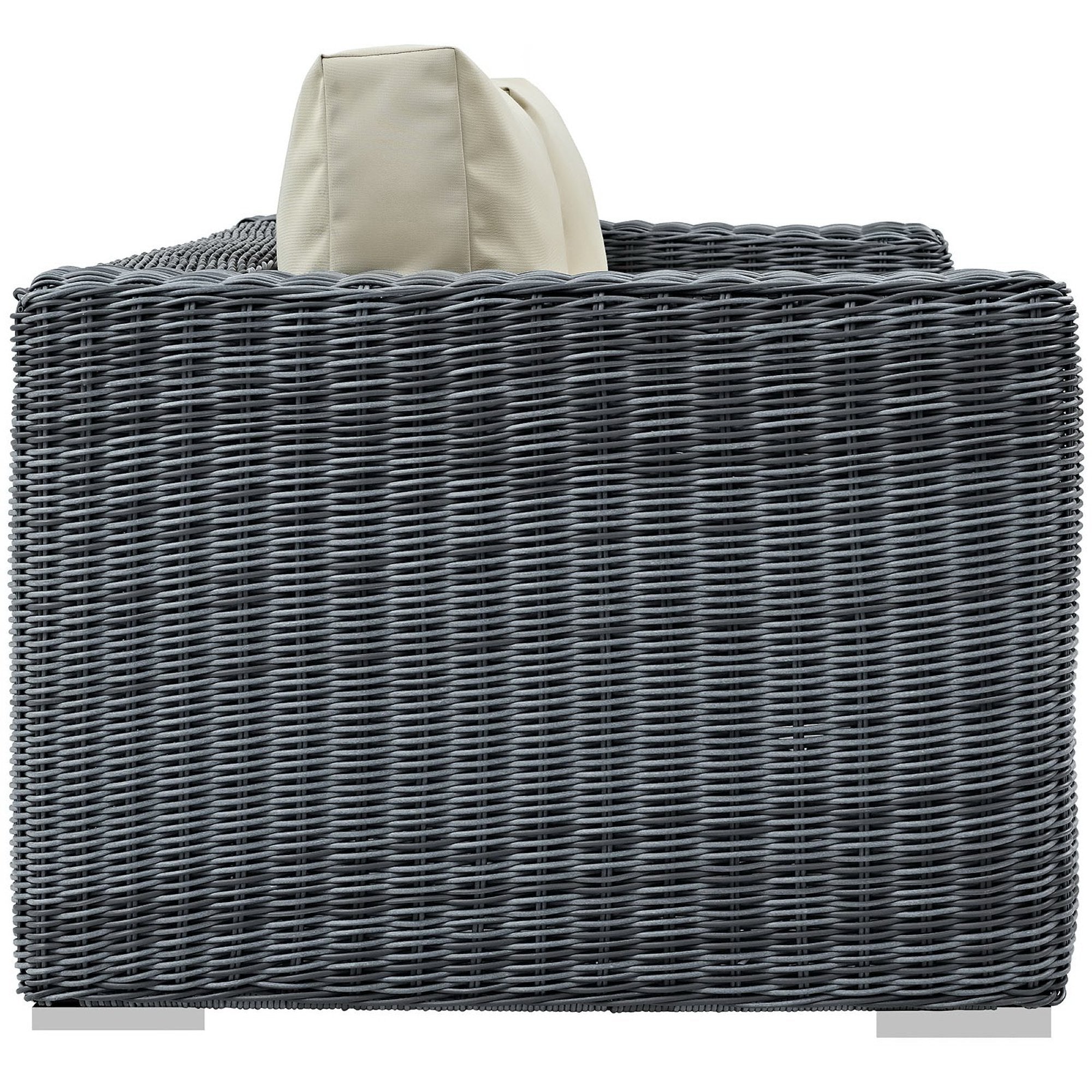Summon Outdoor Patio Sunbrella® Loveseat - Canvas Navy