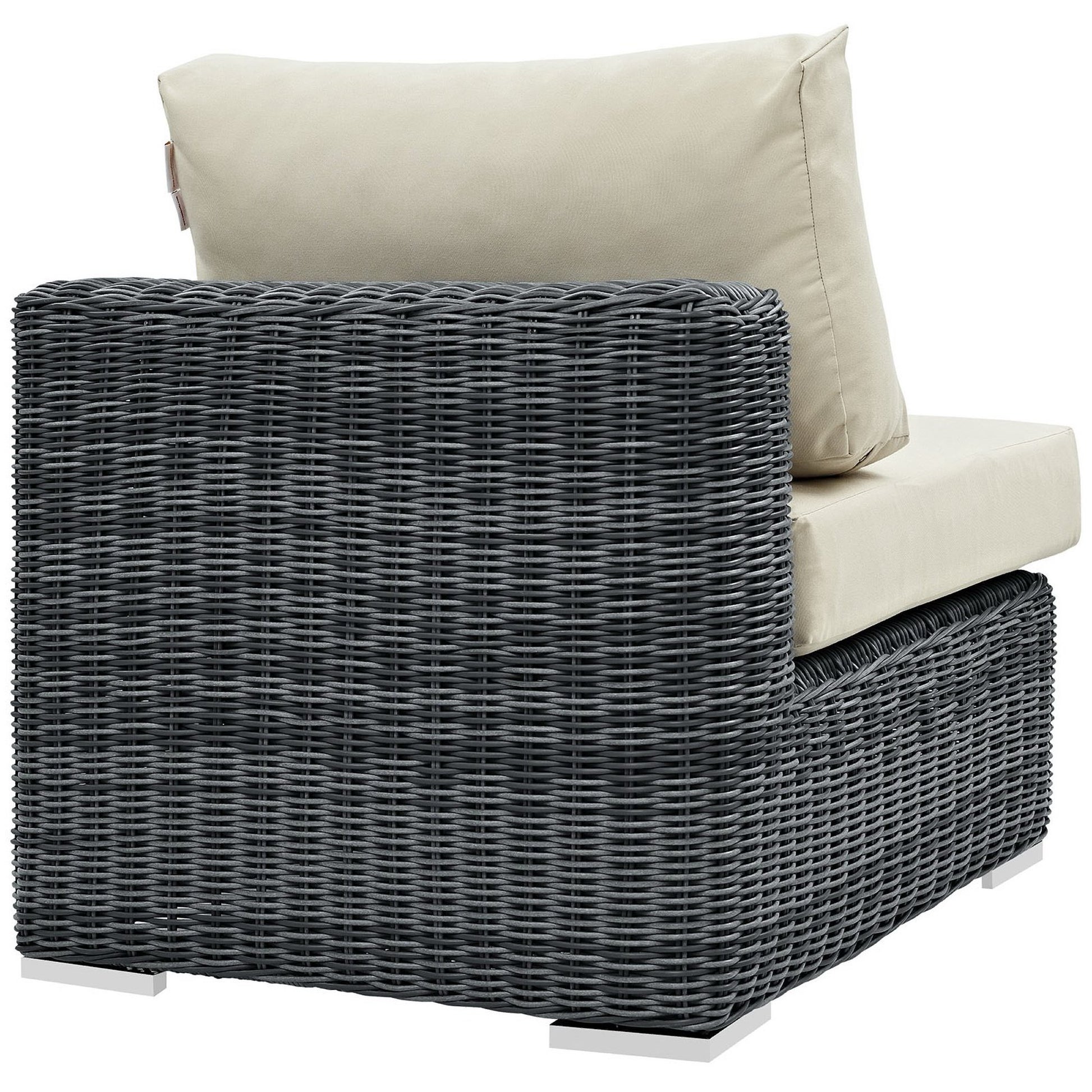 Summon Outdoor Patio Sunbrella® Armless - Canvas Navy
