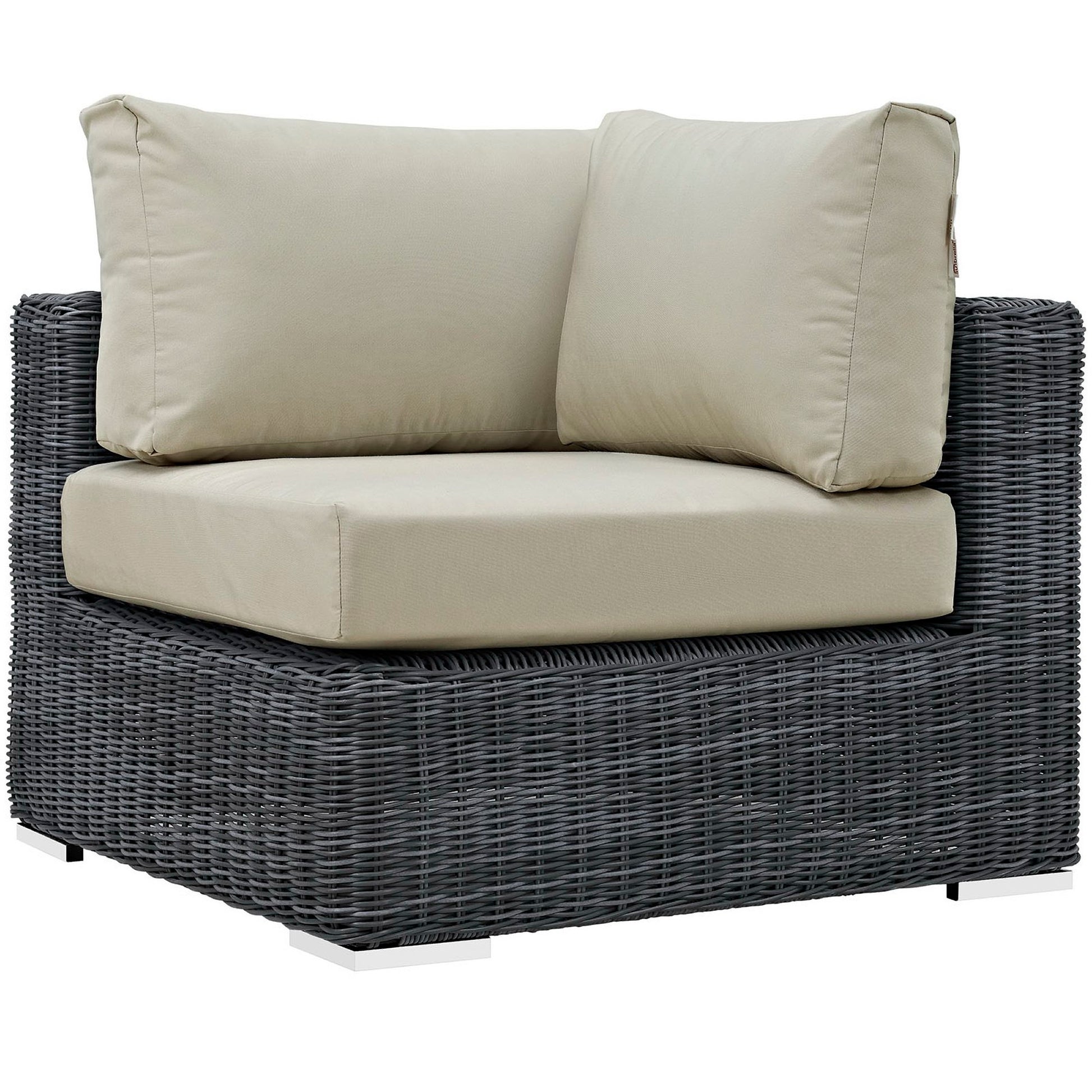 Summon Outdoor Patio Sunbrella® Corner - Canvas Antique Beige