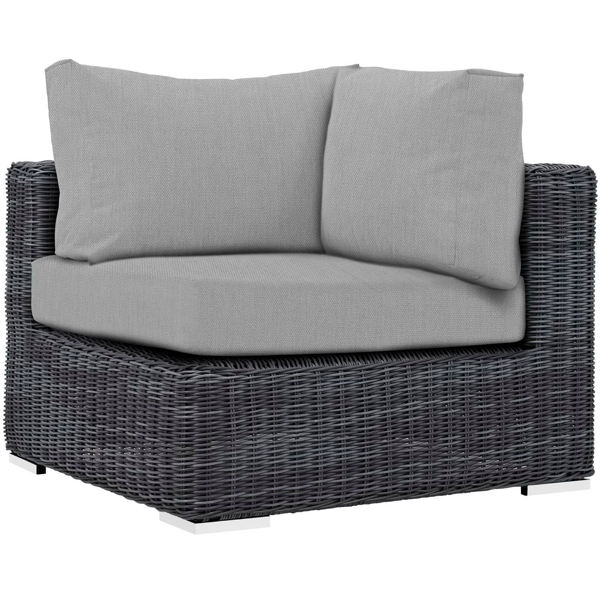 Summon Outdoor Patio Sunbrella® Corner - Canvas Red