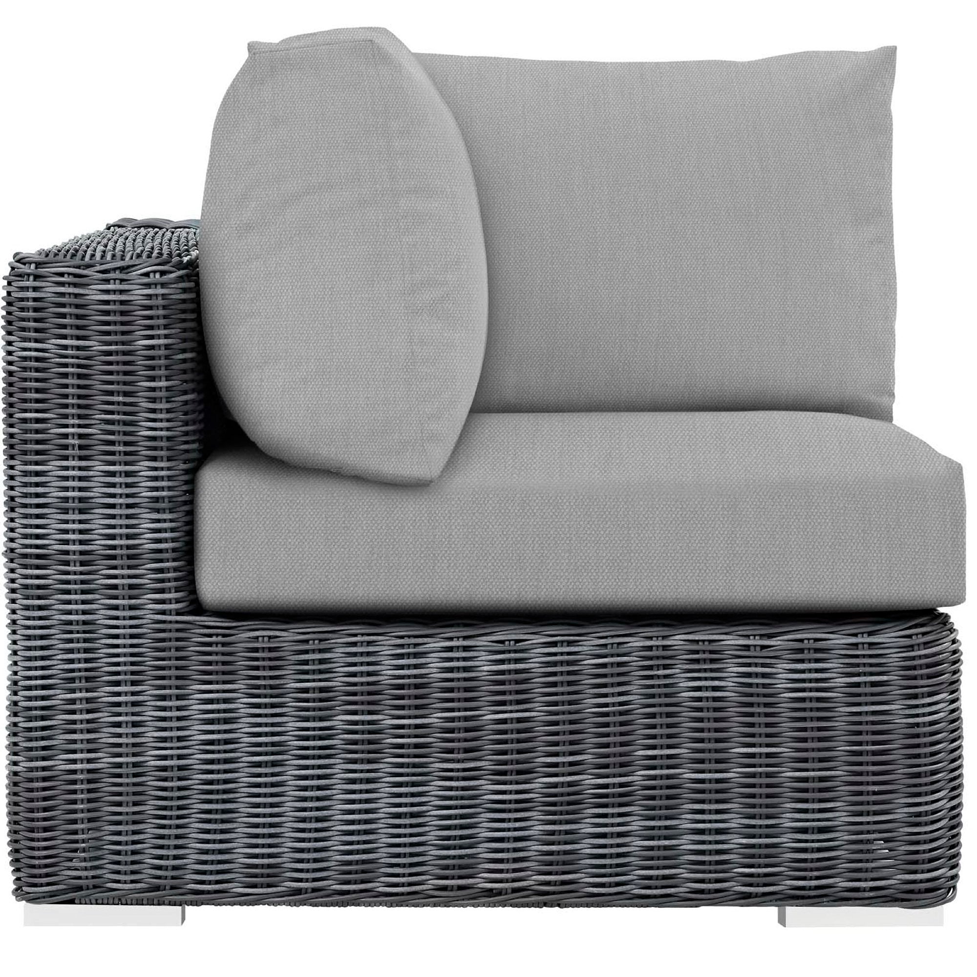 Summon Outdoor Patio Sunbrella® Corner - Canvas Tuscan