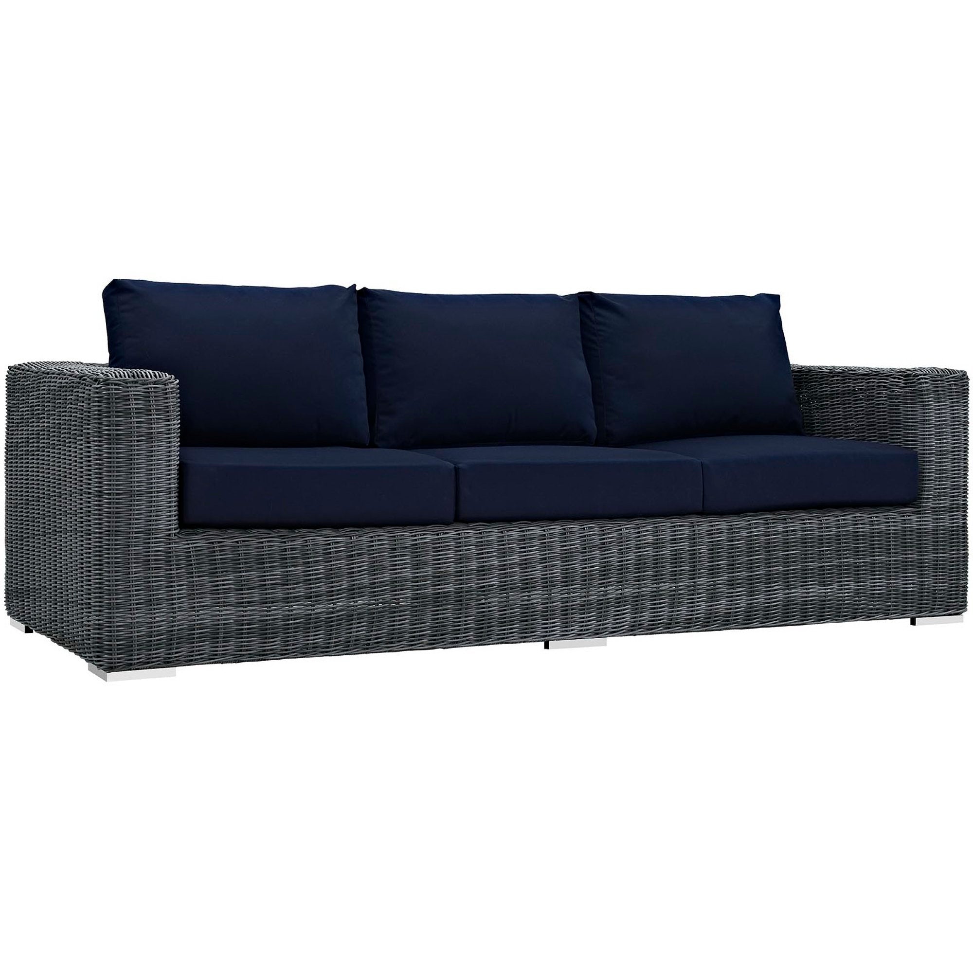 Summon Outdoor Patio Sunbrella® Sofa - Canvas Navy