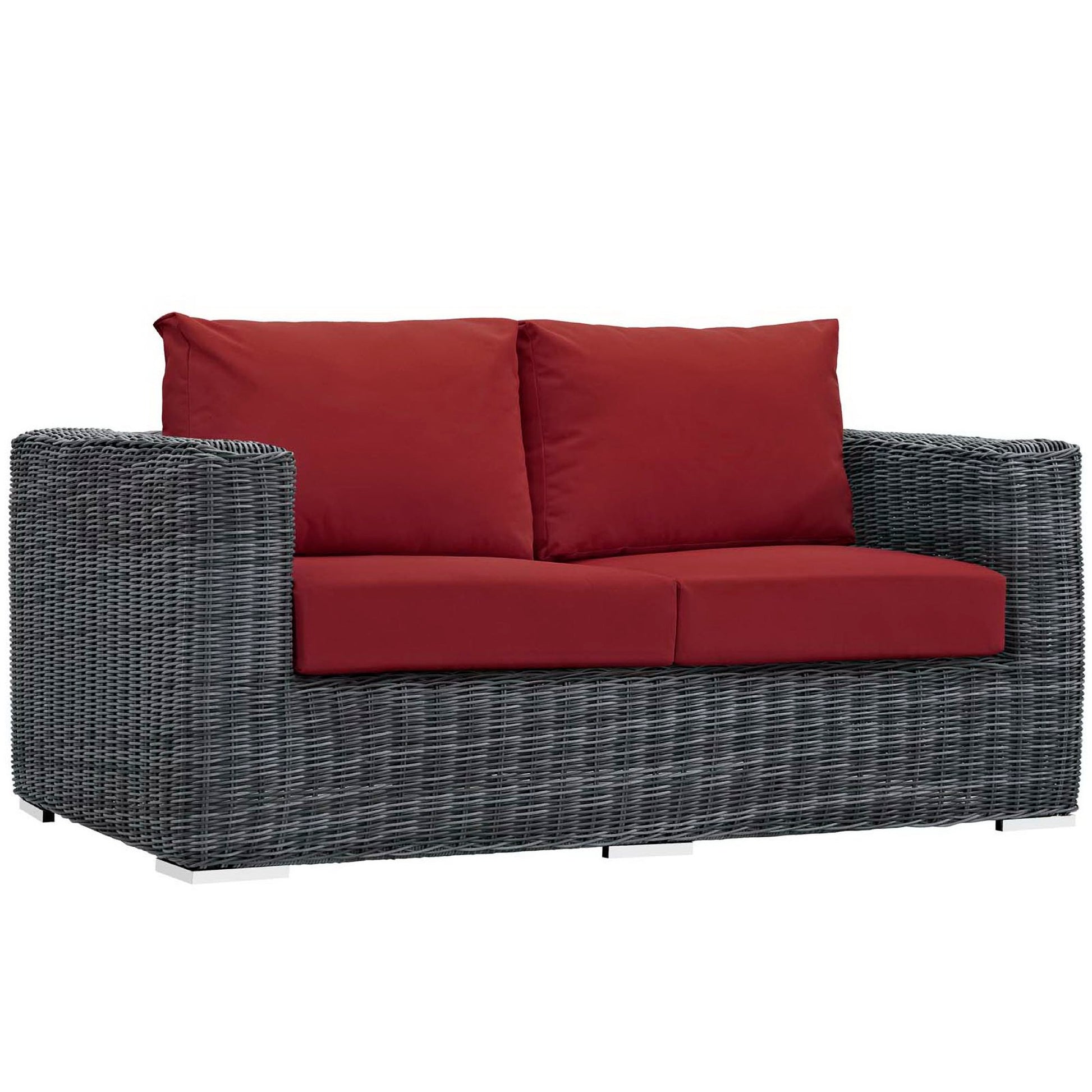 Summon 5 Piece Outdoor Patio Sunbrella® Sectional Set