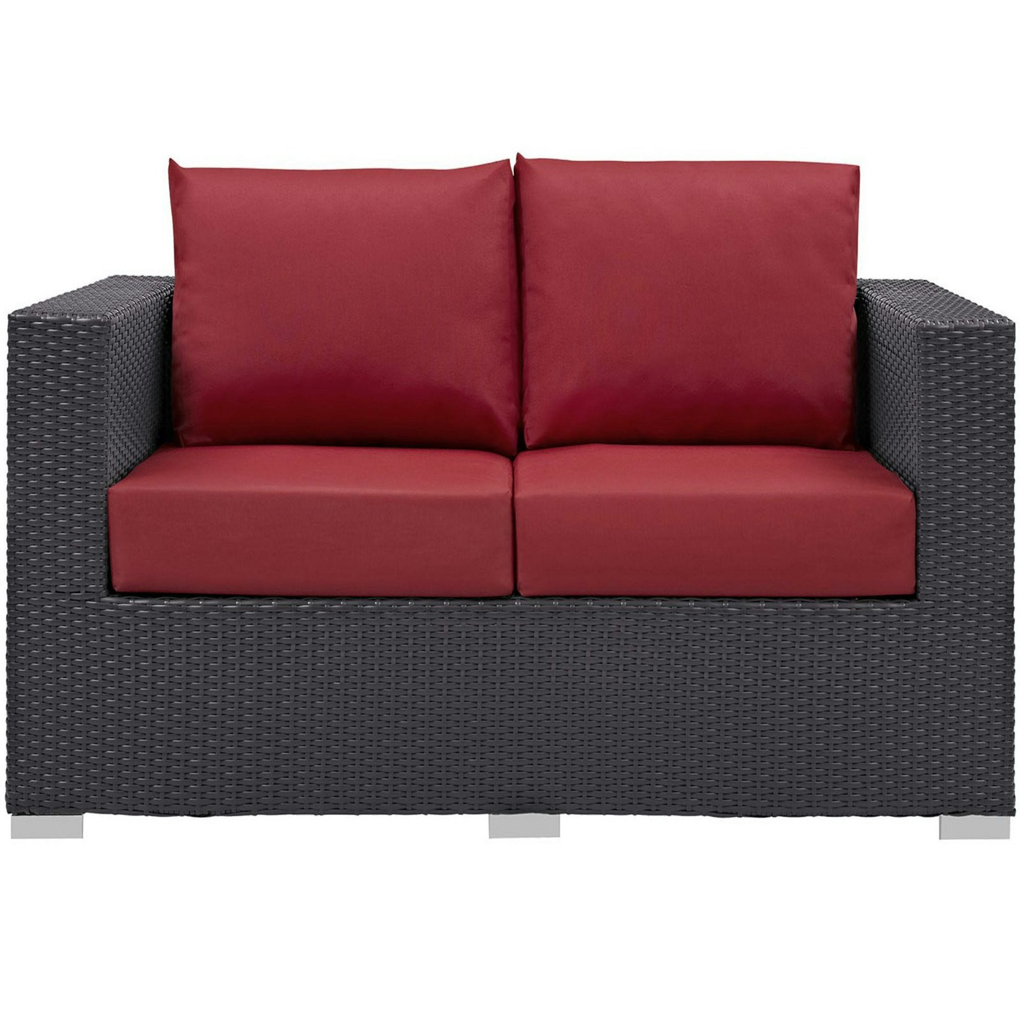 Convene 4 Piece Set Outdoor Patio with Fire Pit