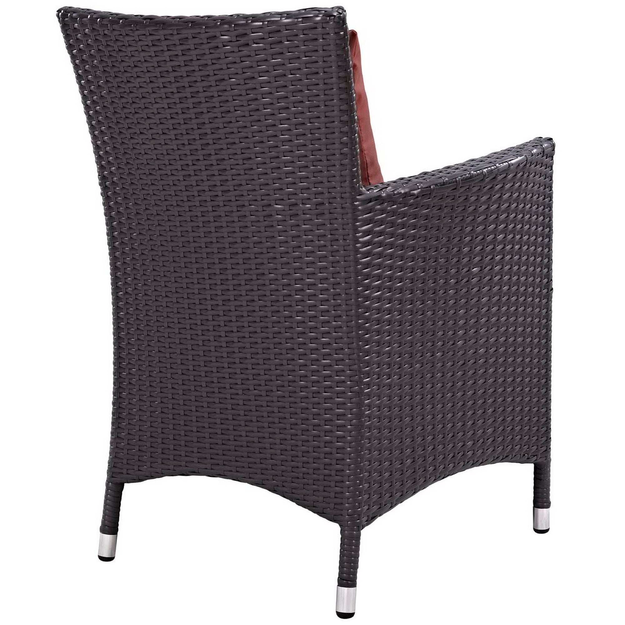 Convene Dining Outdoor Armchair - Espresso White