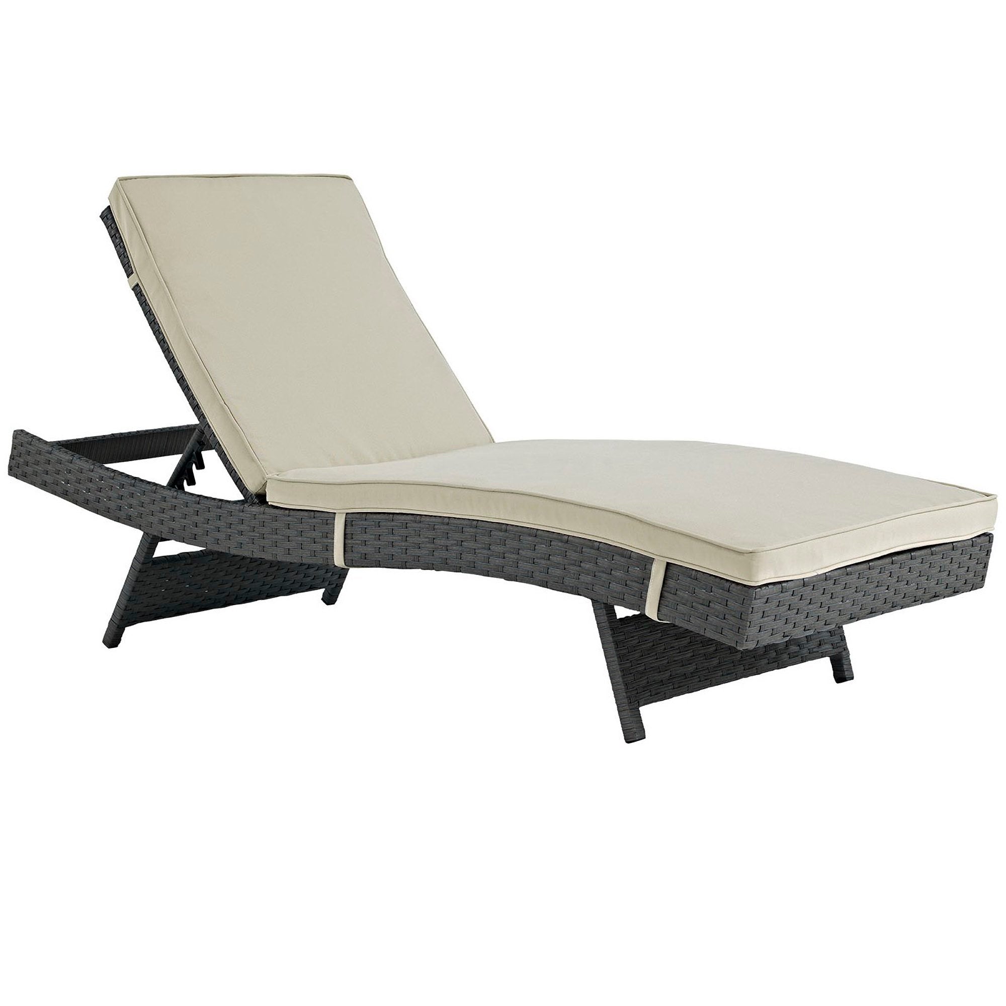 Sojourn Outdoor Patio Sunbrella® Chaise - Antique Canvas Beige