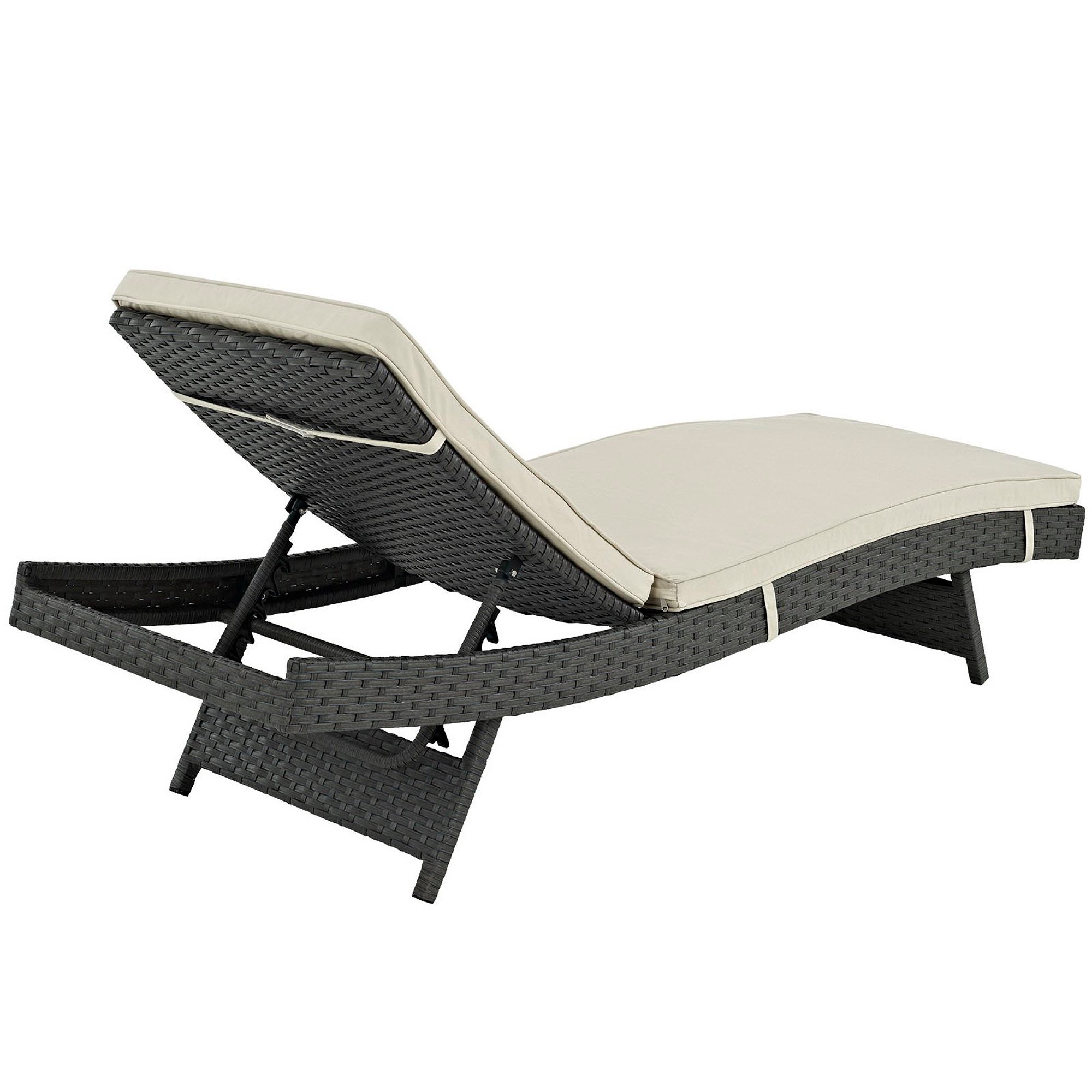 Sojourn Outdoor Patio Sunbrella® Chaise - Canvas Red