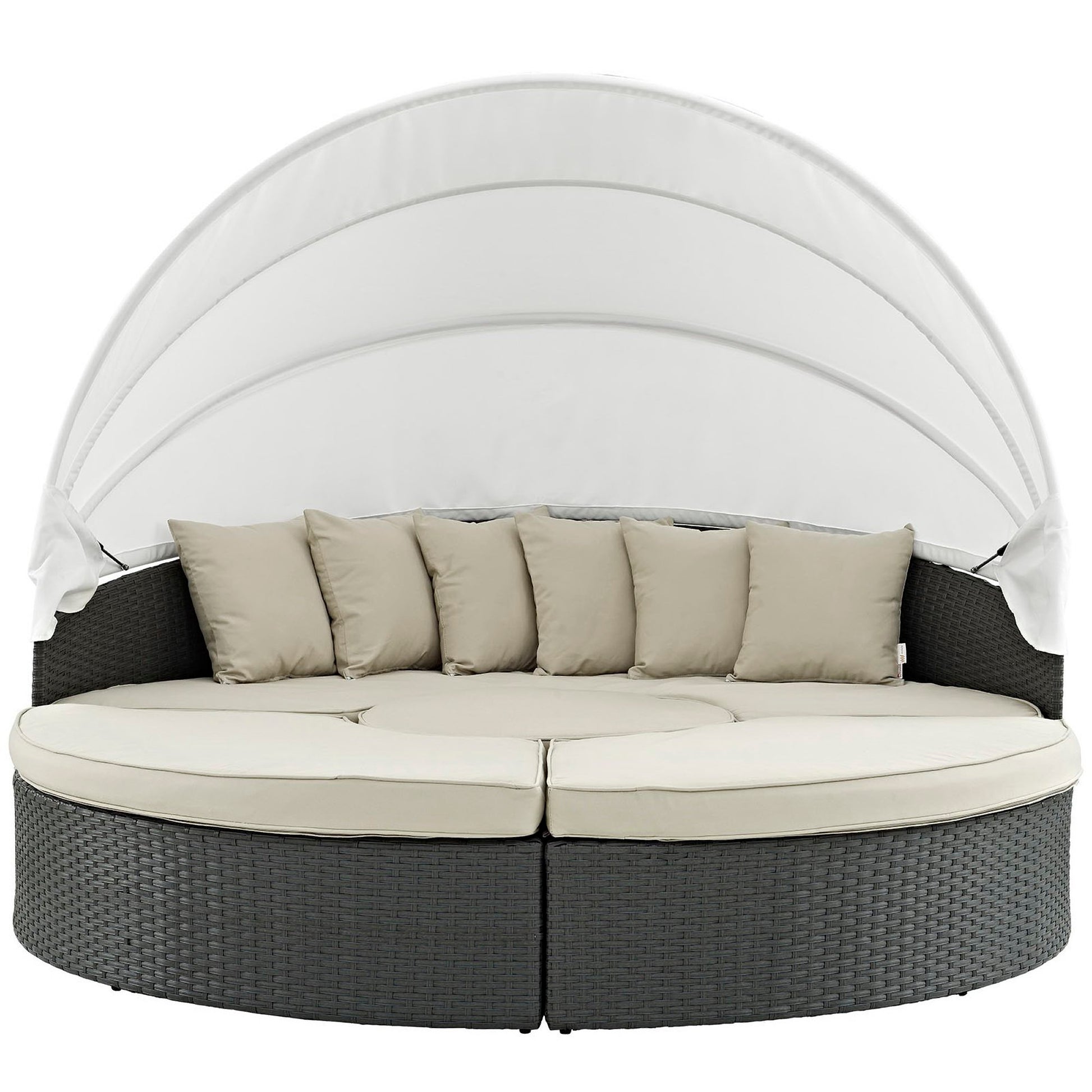 Sojourn Outdoor Patio Sunbrella® Daybed - Canvas Red