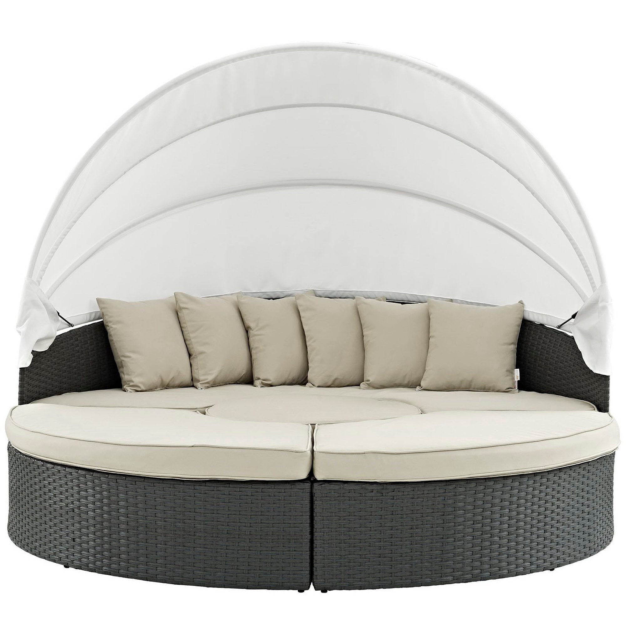 Sojourn Outdoor Patio Sunbrella® Daybed - Canvas Red