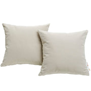 Summon 2 Piece Outdoor Patio Sunbrella® Pillow Set - Beige