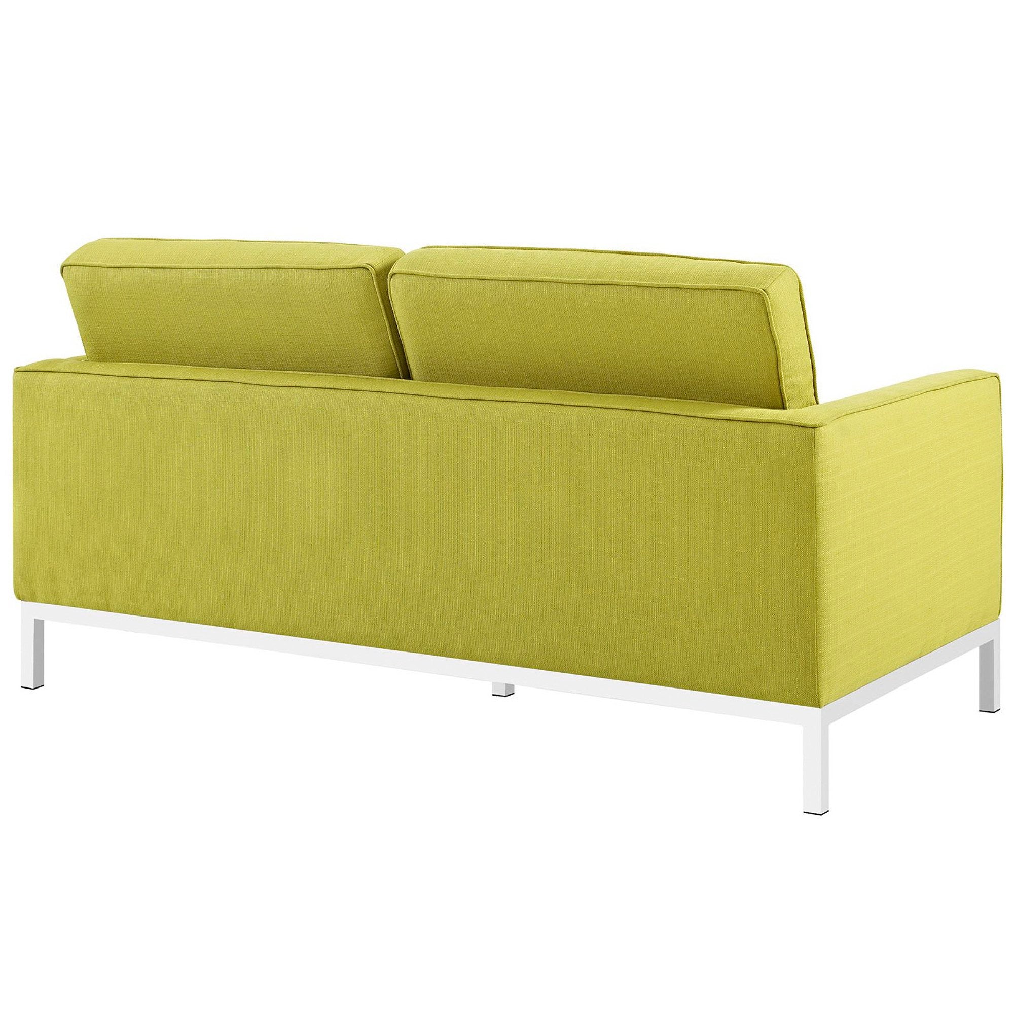 Loft Upholstered Fabric Loveseat