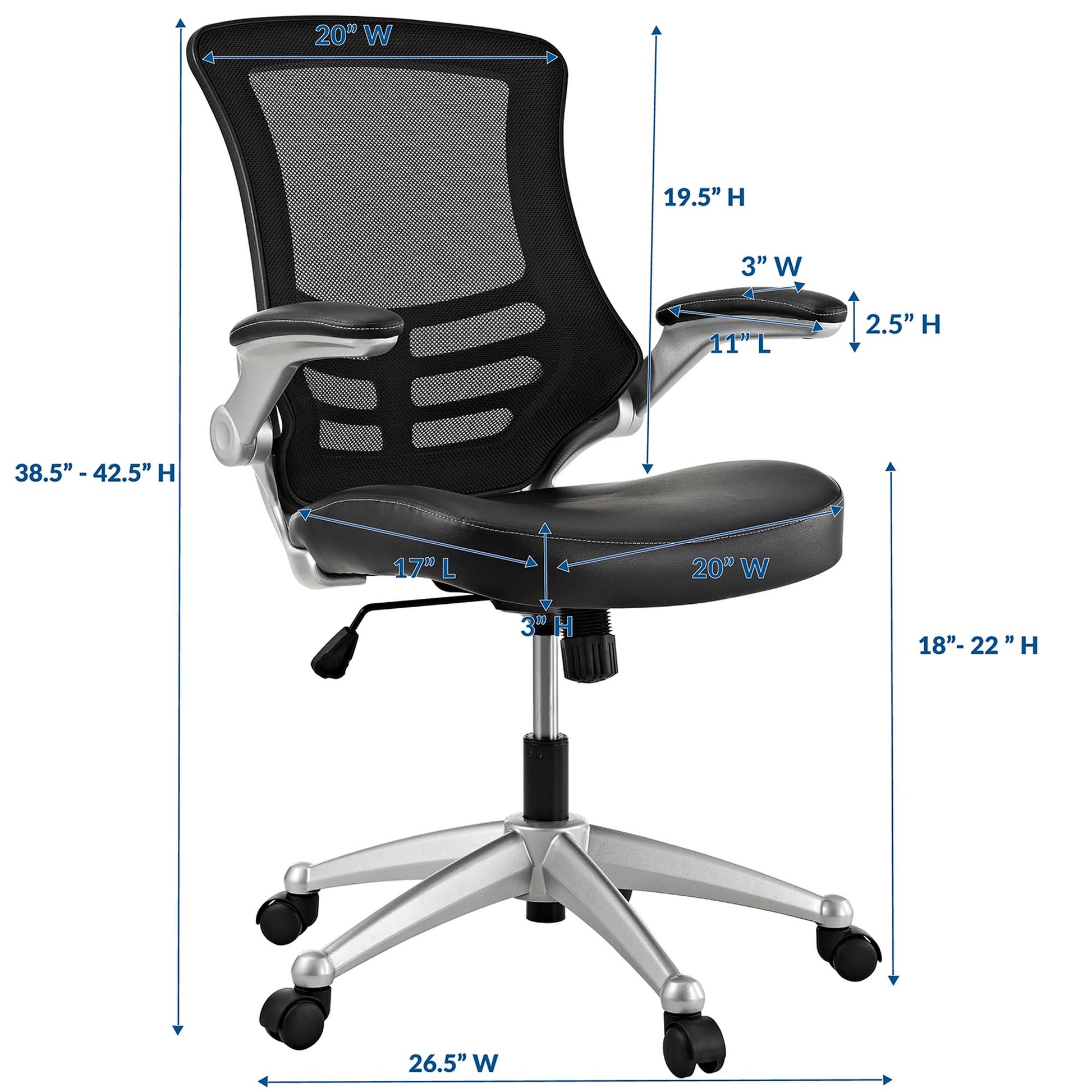 Attainment Office Chair - Brown