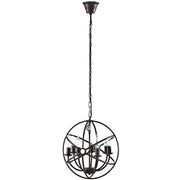 Atom Chandelier - Brown