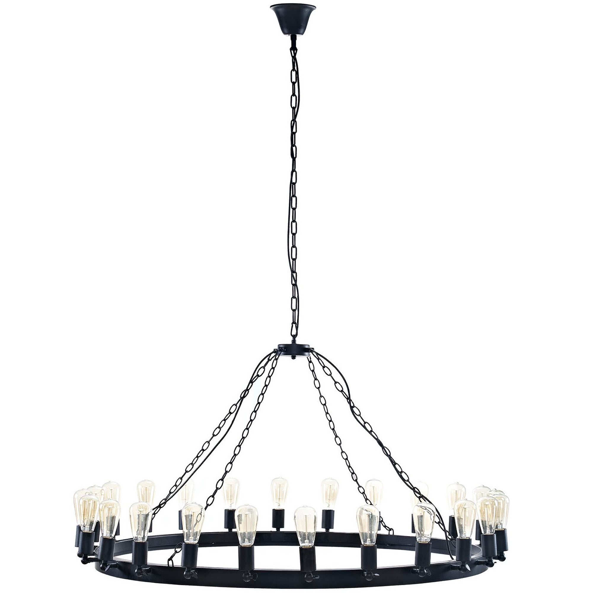 Teleport 52" Chandelier - Brown