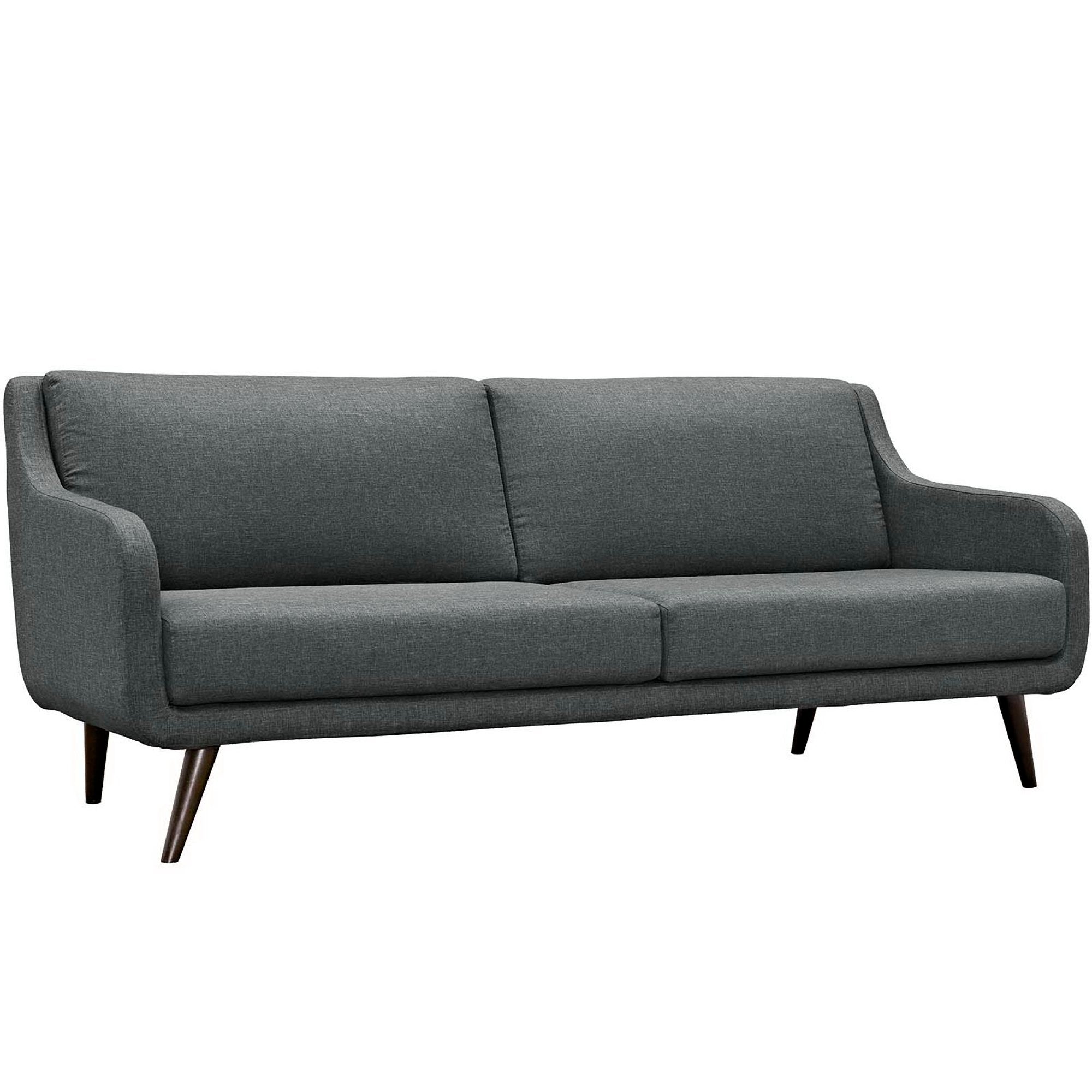 Verve Upholstered Fabric Sofa - Gray