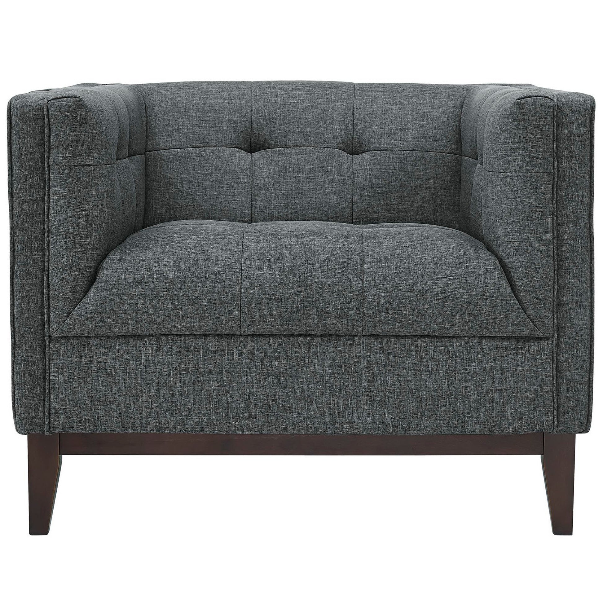 Serve Upholstered Fabric Armchair