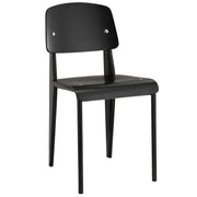 Cabin Dining Side Chair - Black Black