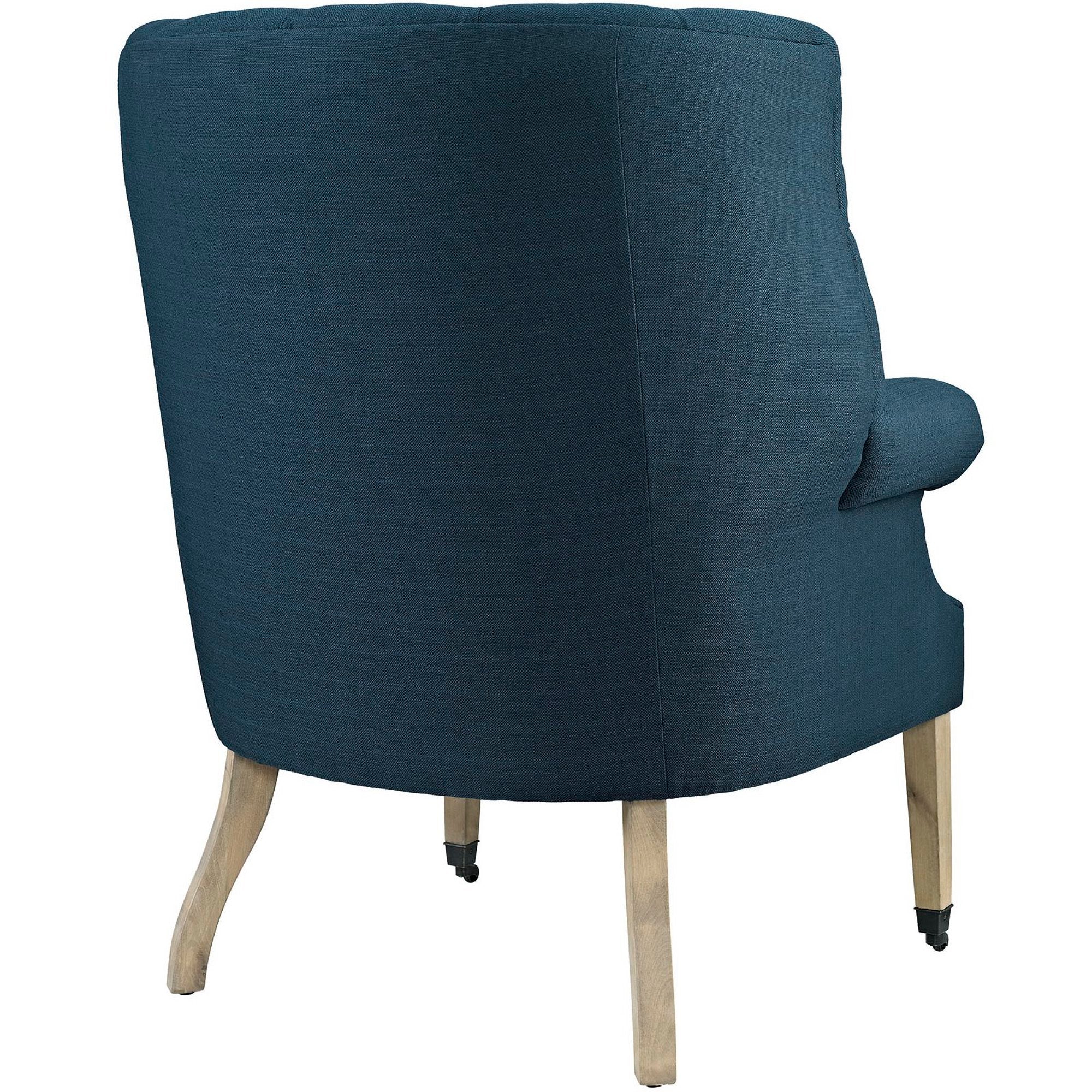 Chart Upholstered Fabric Lounge Chair - Light Gray
