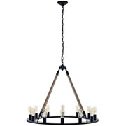 Encircle Chandelier - Brown