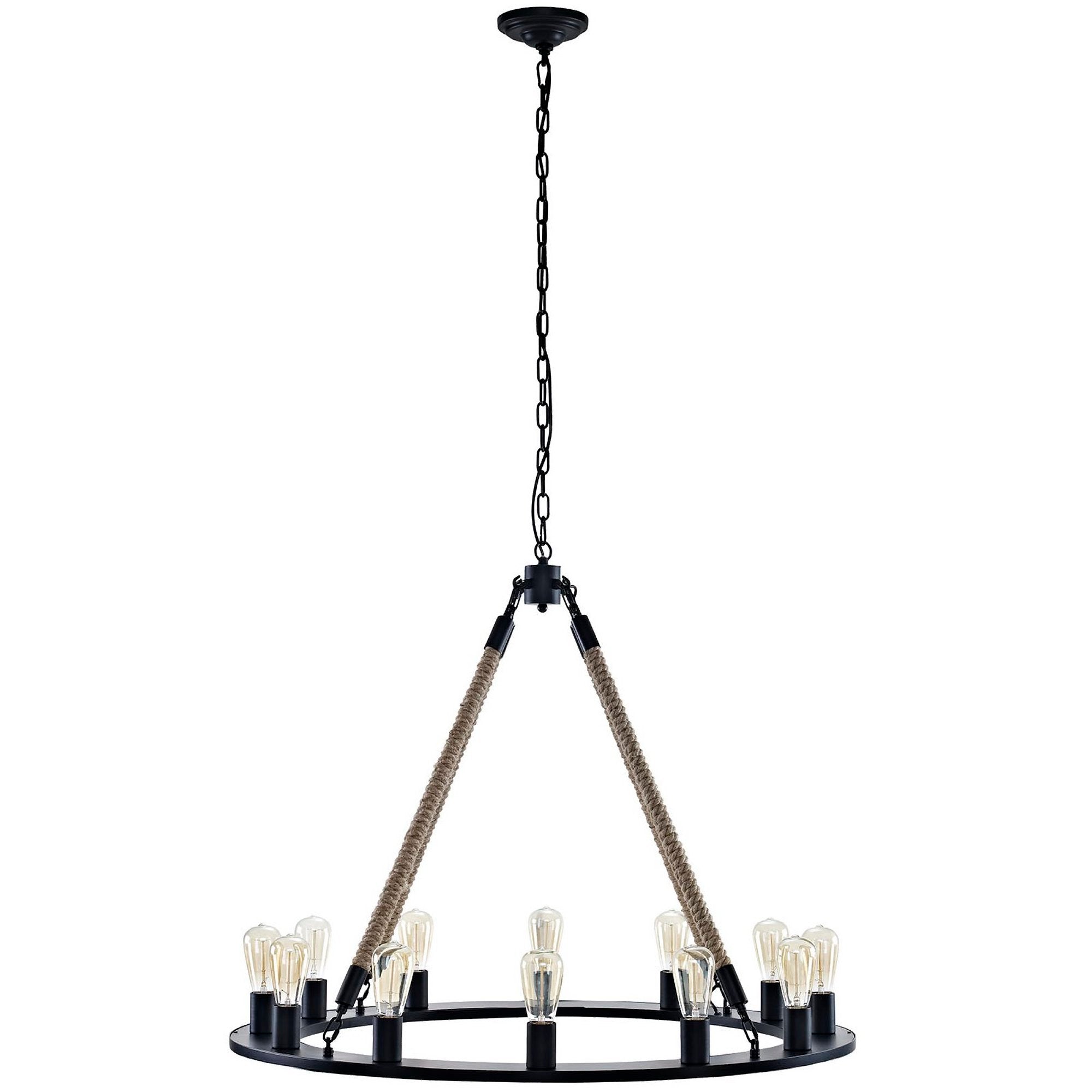 Encircle Chandelier - Brown