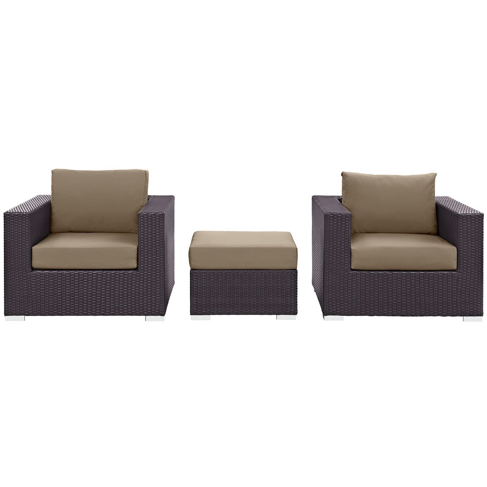 Convene 3 Piece Outdoor Patio Sofa Set