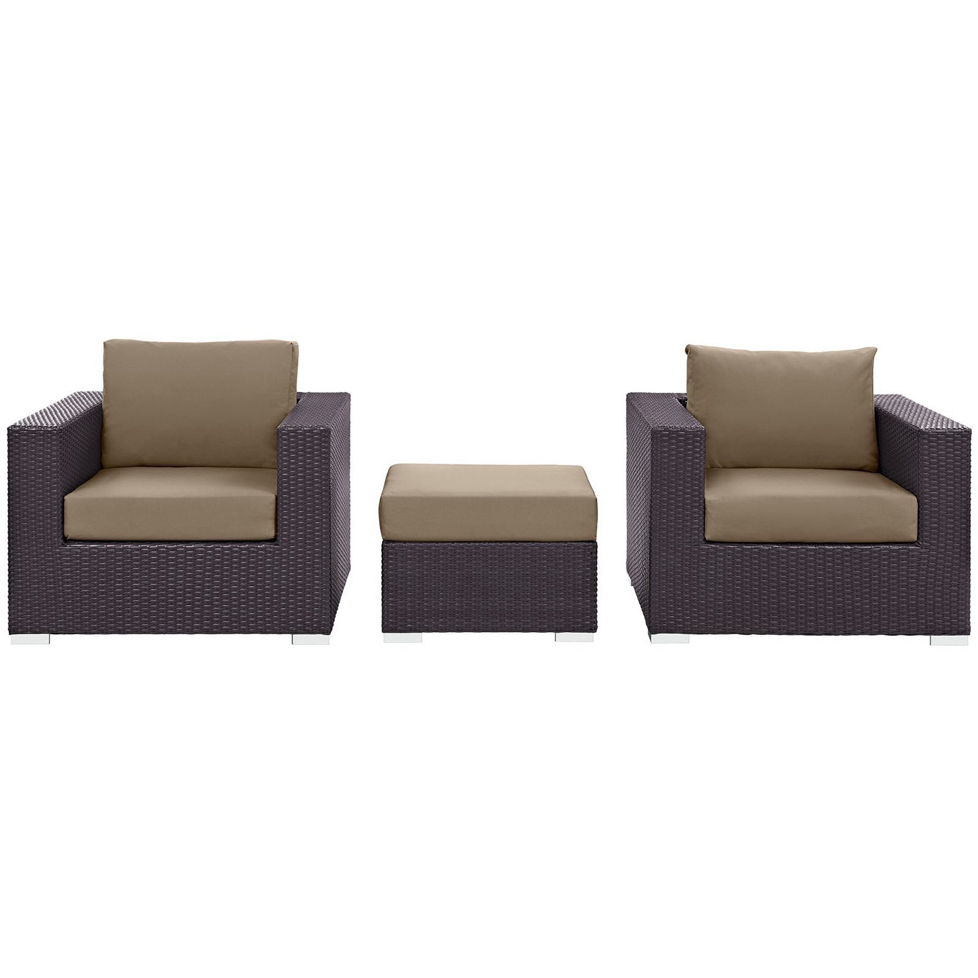 Convene 3 Piece Outdoor Patio Sofa Set