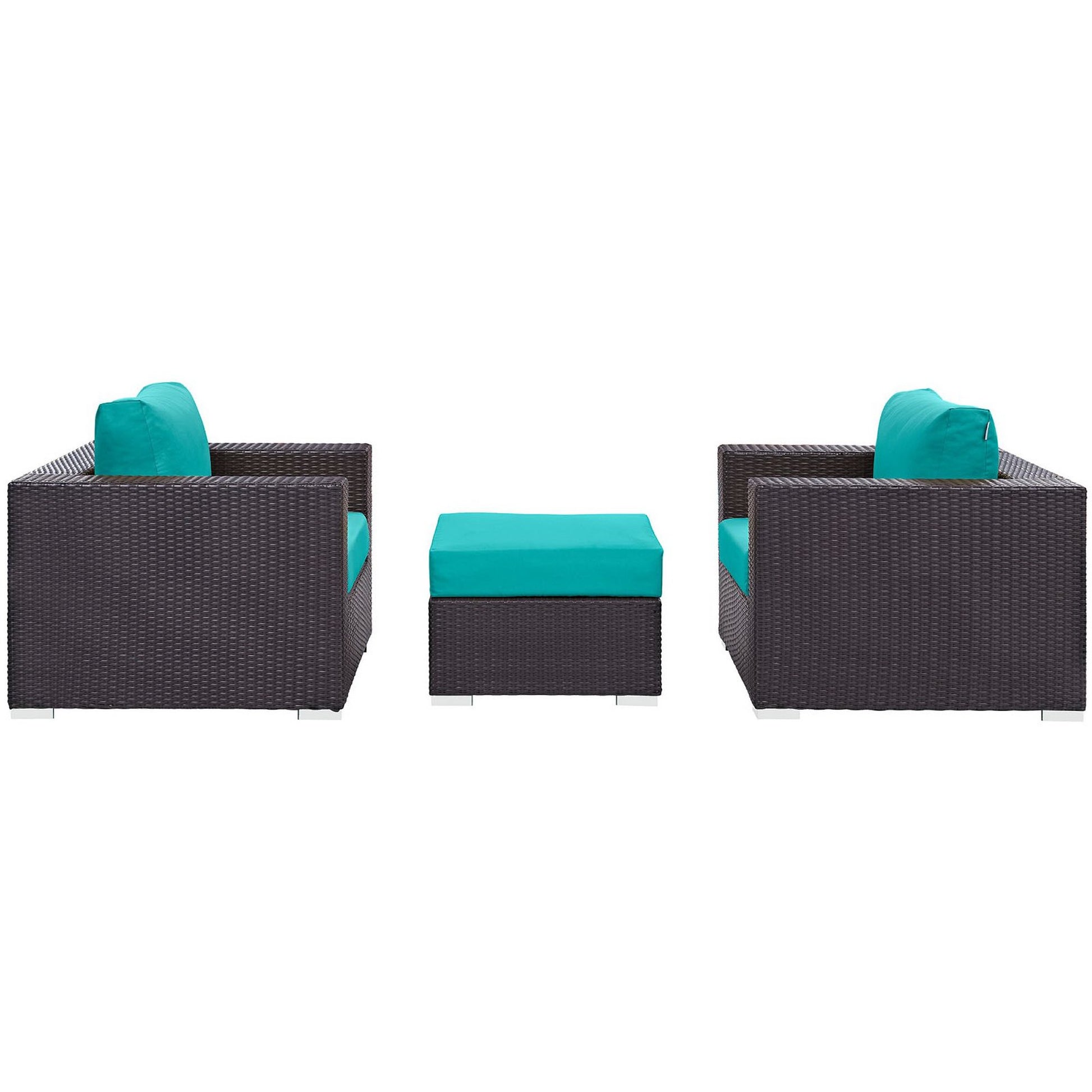 Convene 3 Piece Outdoor Patio Sofa Set