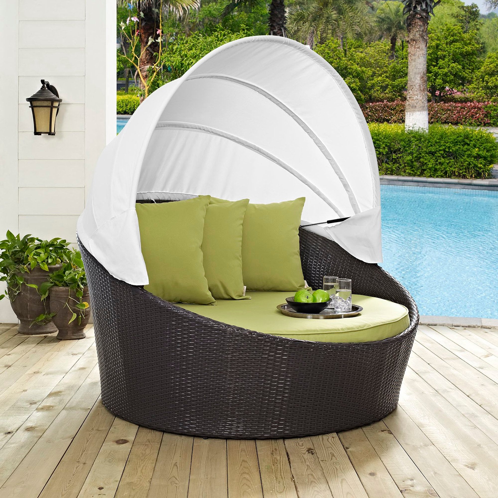 Convene Canopy Outdoor Patio Daybed