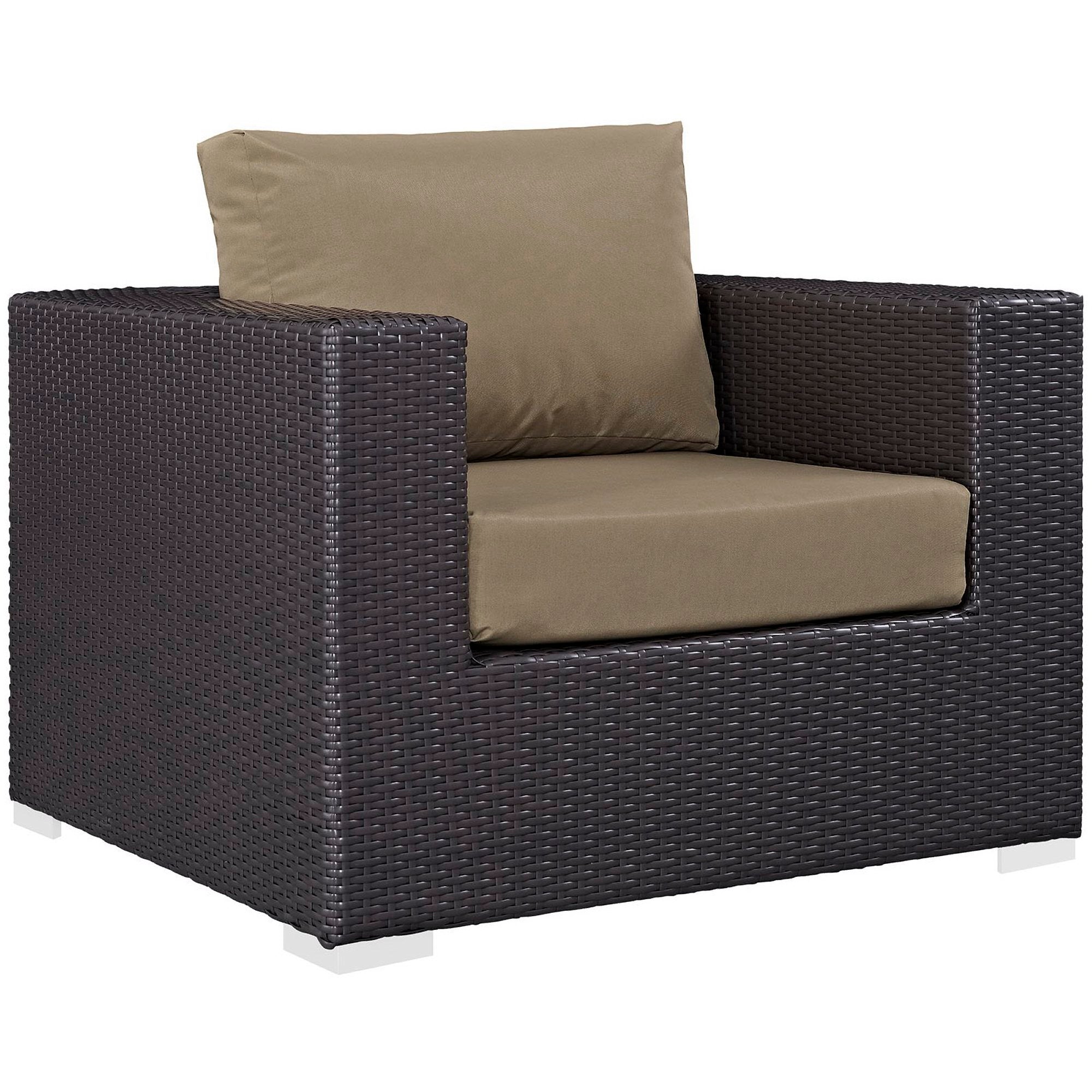 Convene 5 Piece Outdoor Patio Sectional Set