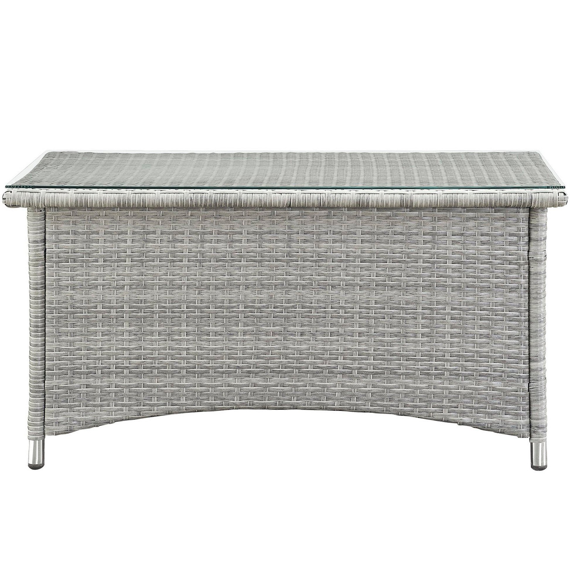 Bridge 4 Piece Outdoor Patio Patio Conversation Set