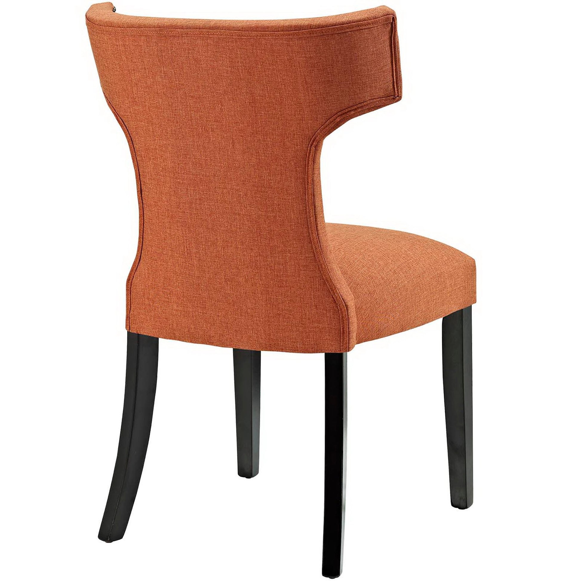 Curve Fabric Dining Chair