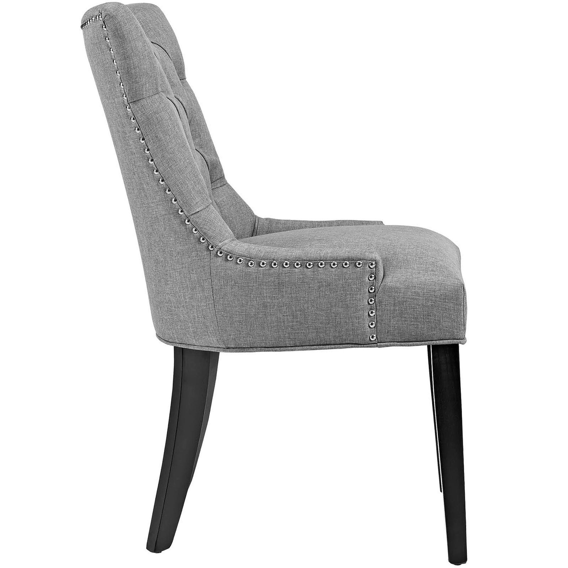 Regent Tufted Fabric Dining Chair