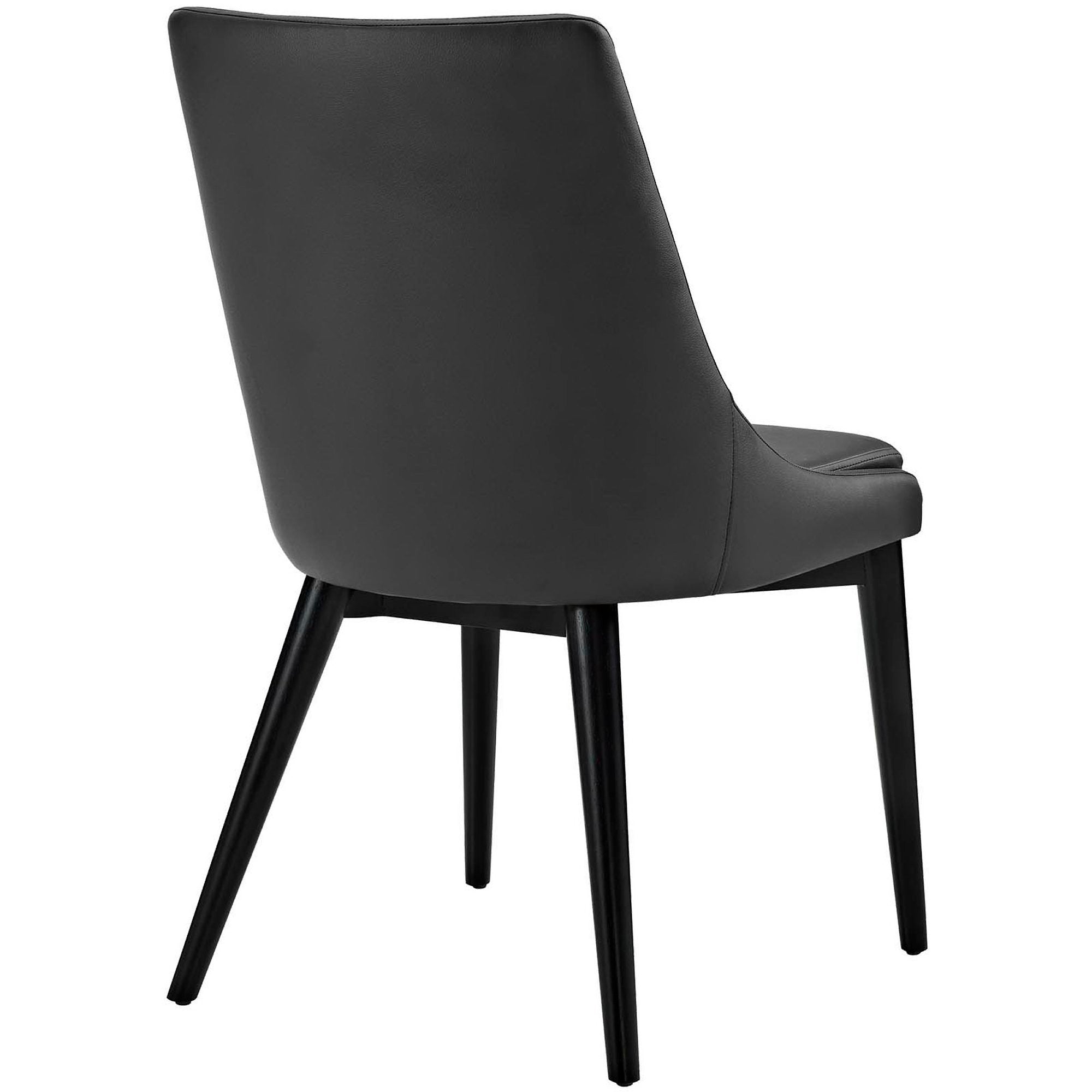 Viscount Vegan Leather Dining Chair - Tan