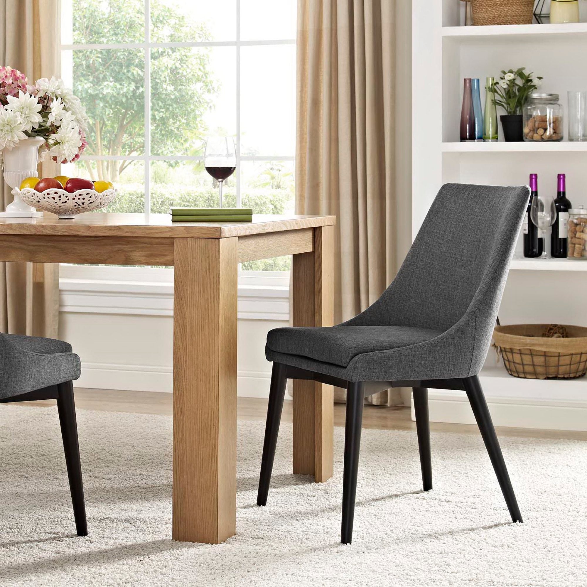 Viscount Fabric Dining Chair