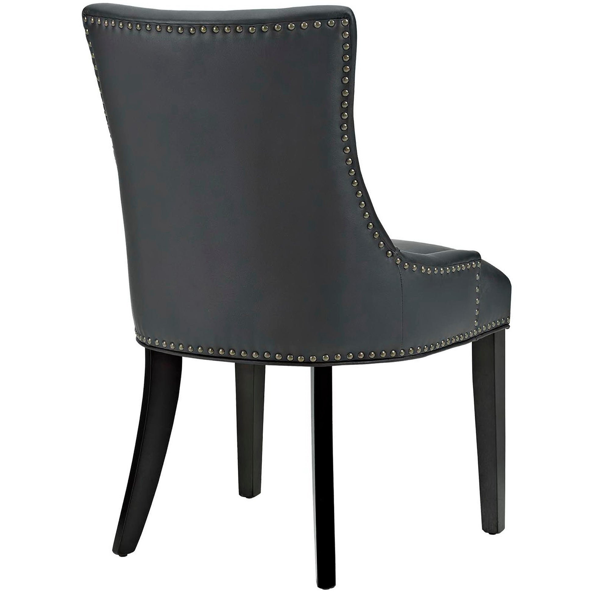 Marquis Vegan Leather Dining Chair - Tan