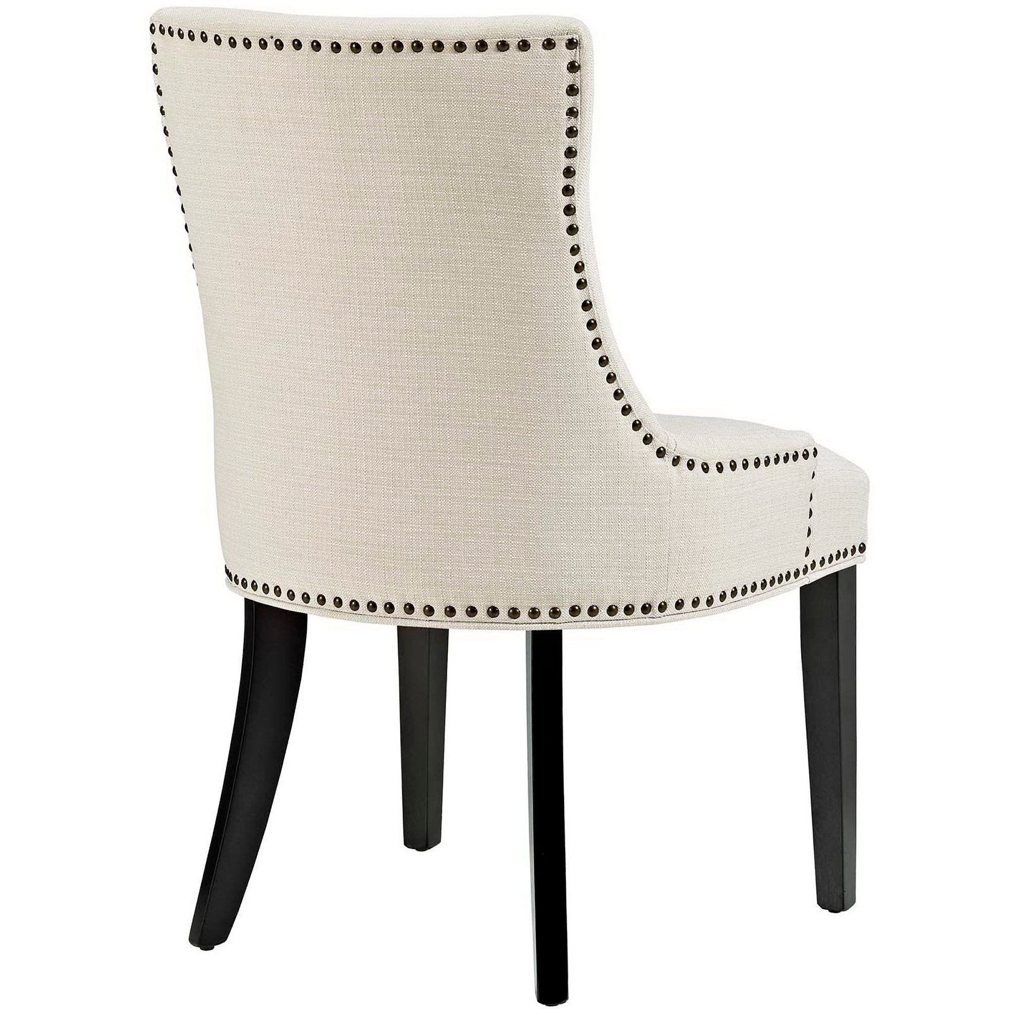 Marquis Fabric Dining Chair - White