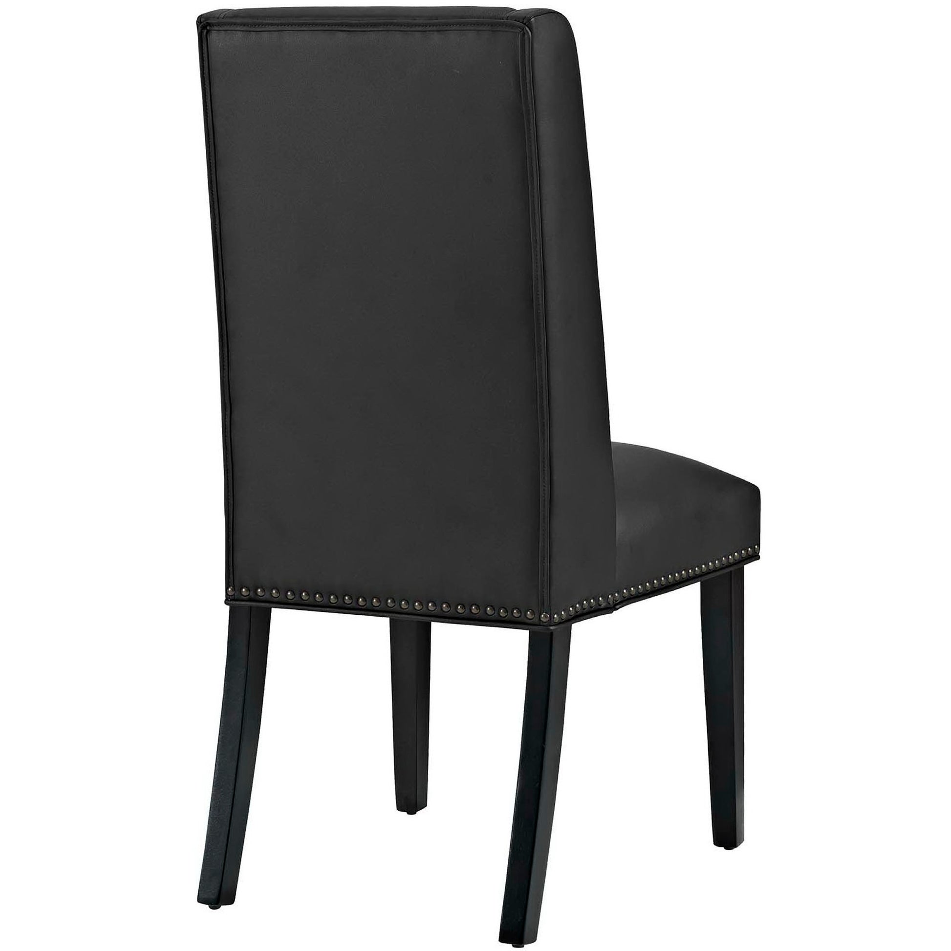 Baron Vegan Leather Dining Chair - Tan