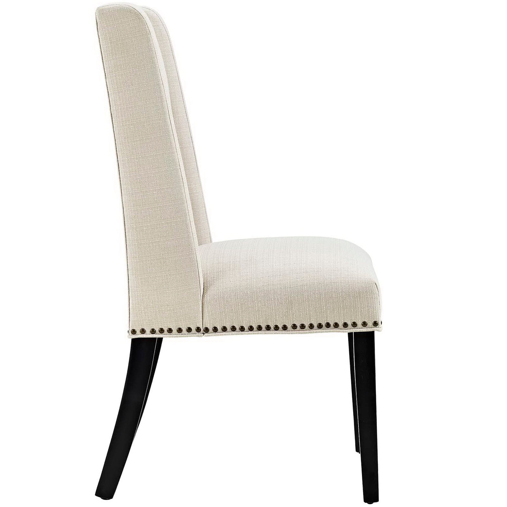 Baron Fabric Dining Chair - Brown