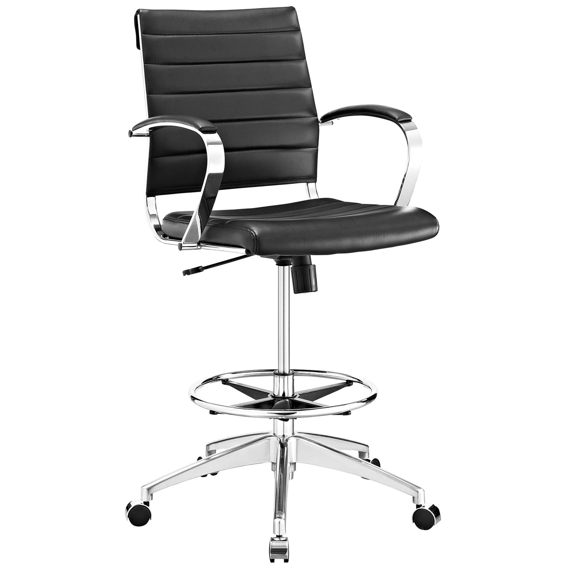 Jive Drafting Chair - Black
