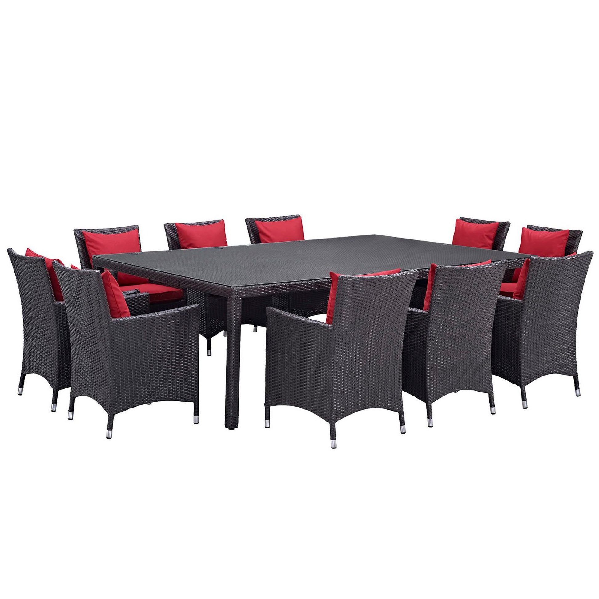 Convene 11 Piece Outdoor Dining Set