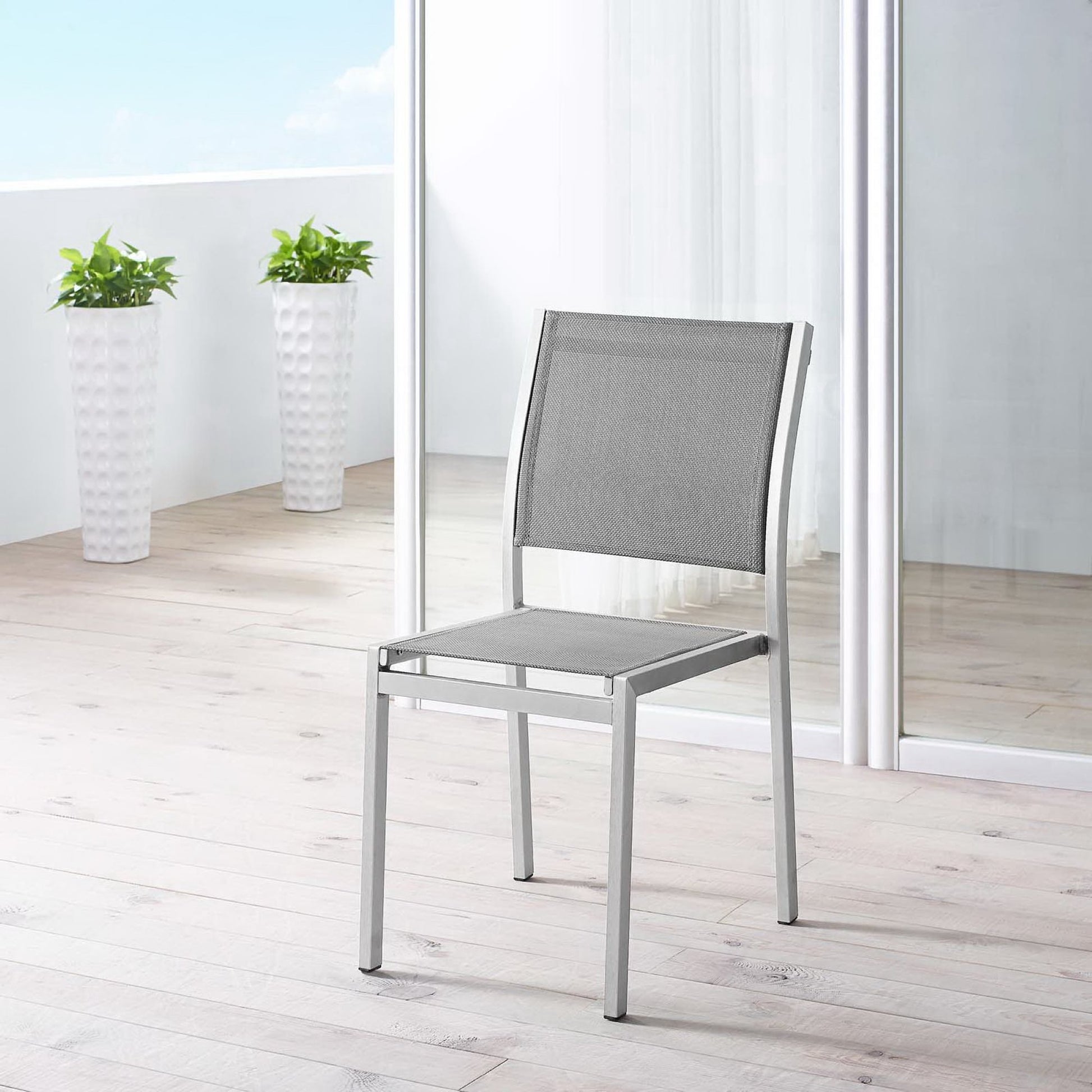 Shore Outdoor Patio Aluminum Side Chair