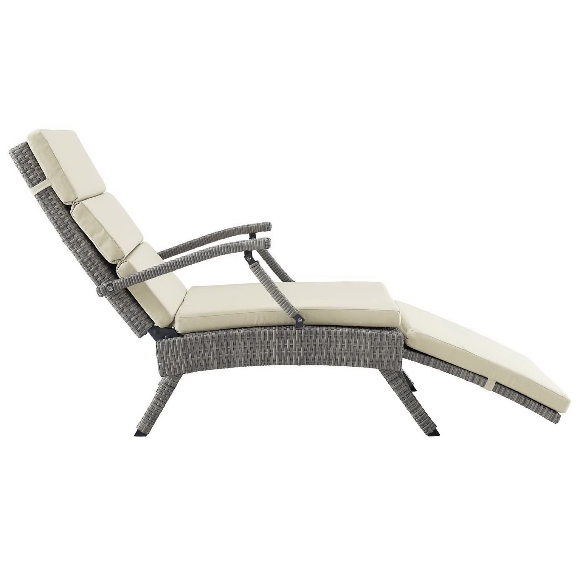 Envisage Chaise Outdoor Wicker Rattan Lounge Chair
